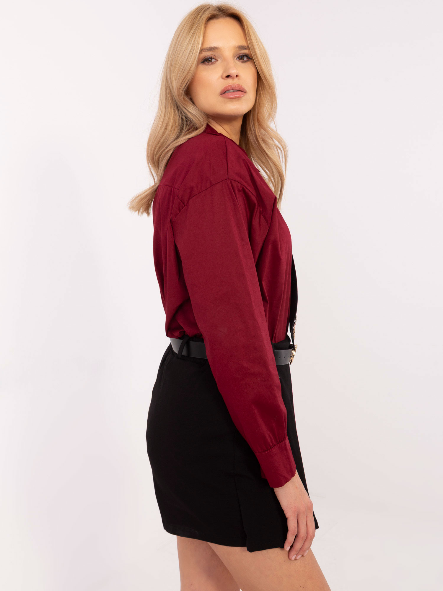 Shirt-DHJ-KS-9213-1.77P-burgundy