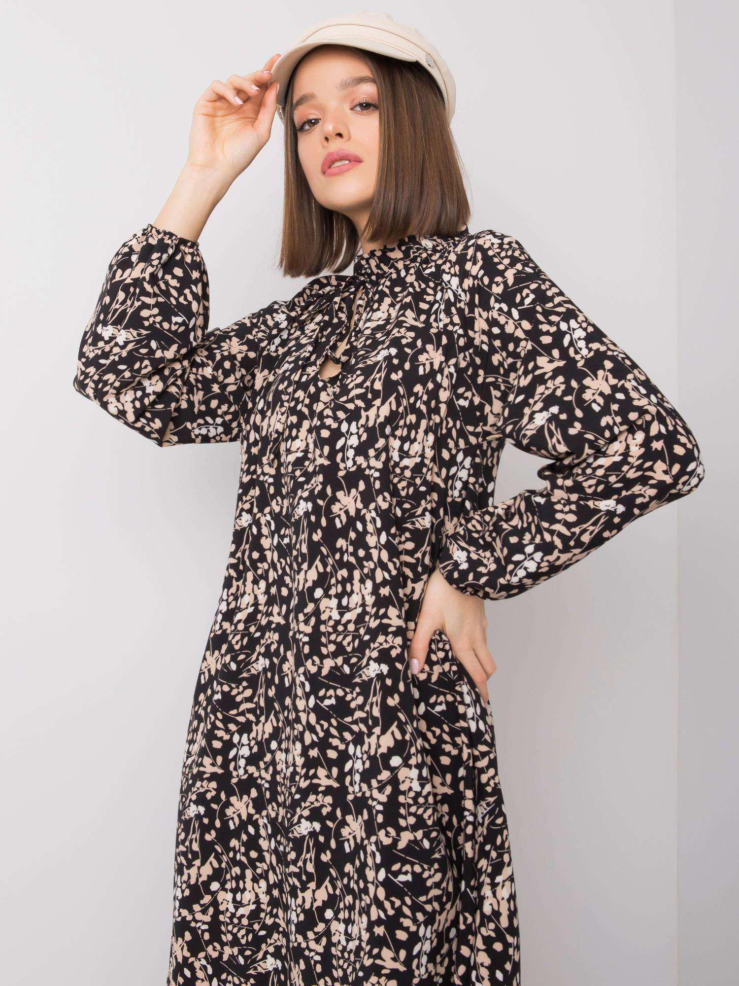 Dress-WN-SK-R819-1.17-black-beige