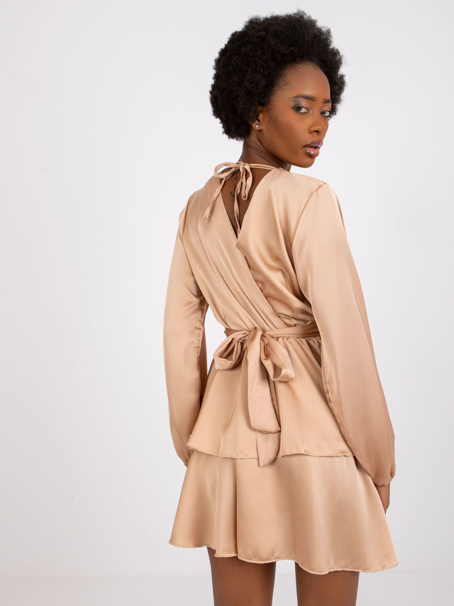 Dress-DHJ-SK-15178.45P-beige