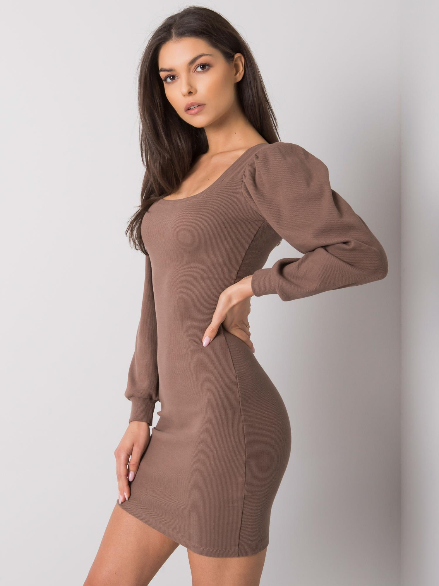 Dress-RV-SK-7280.34X-Brown