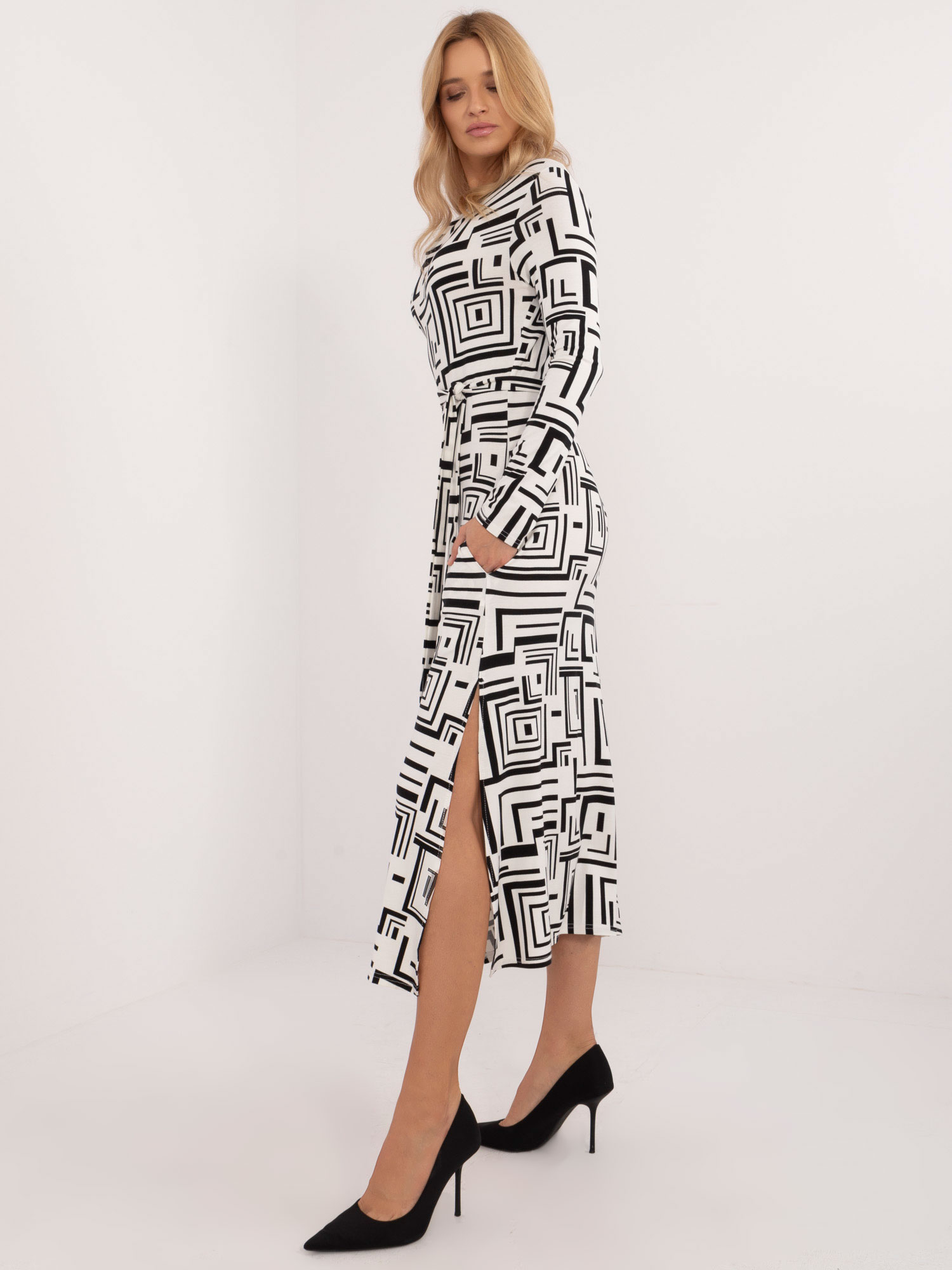 Dress-LK-SK-509797.27-white-black