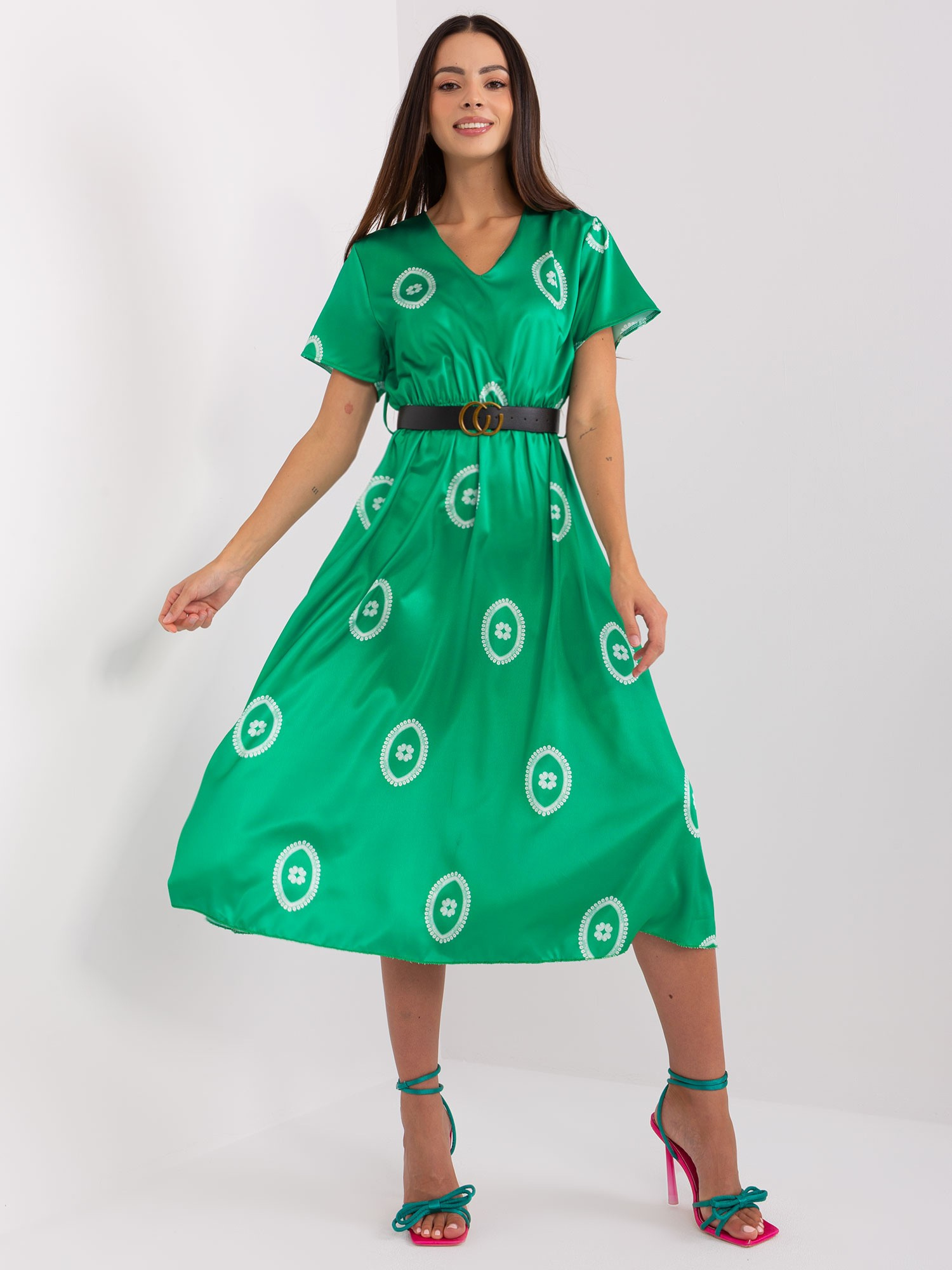Dress-DHJ-SK-17260.90-Green