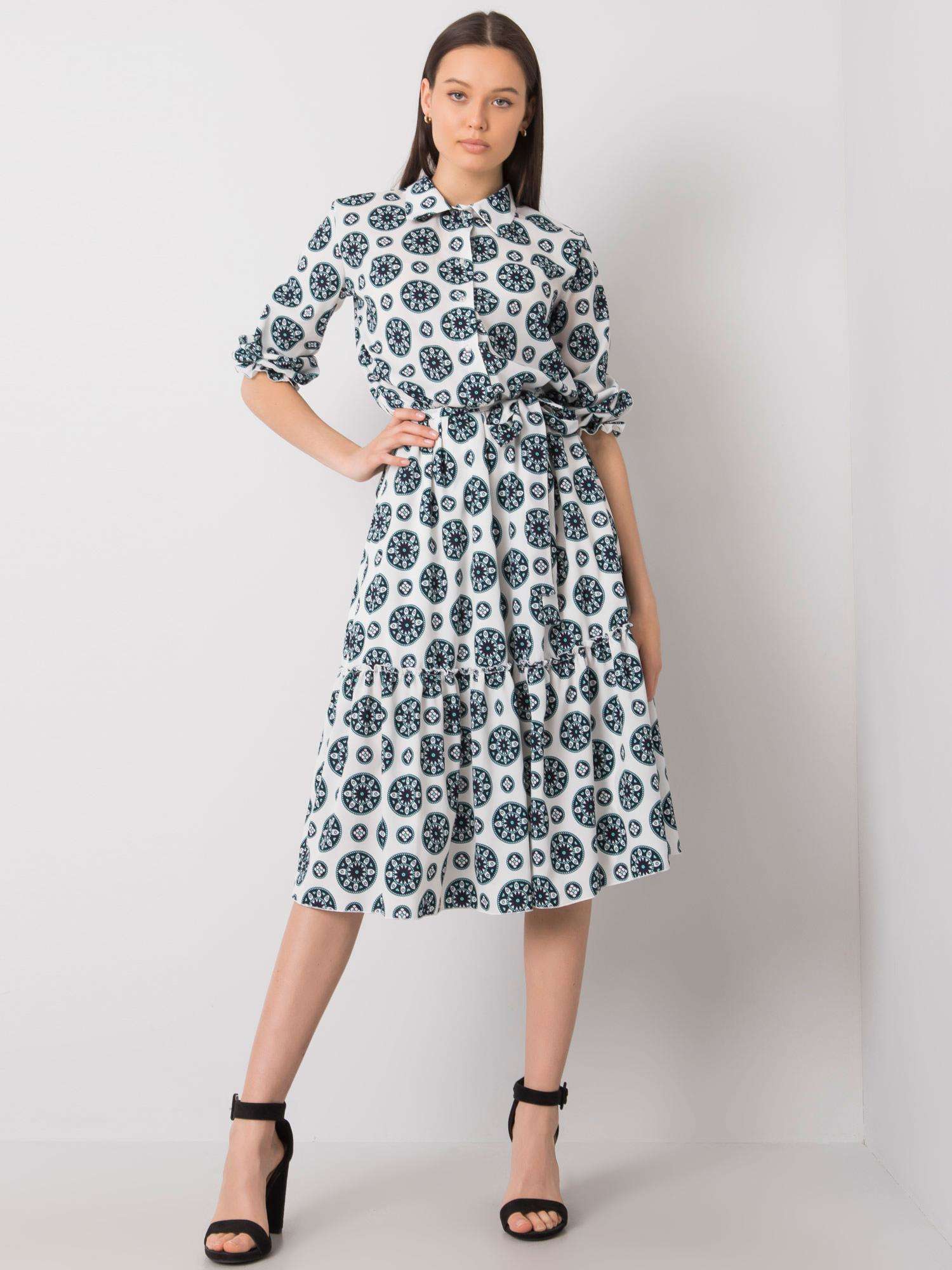 Dress-LK-SK-508525.17-white-green