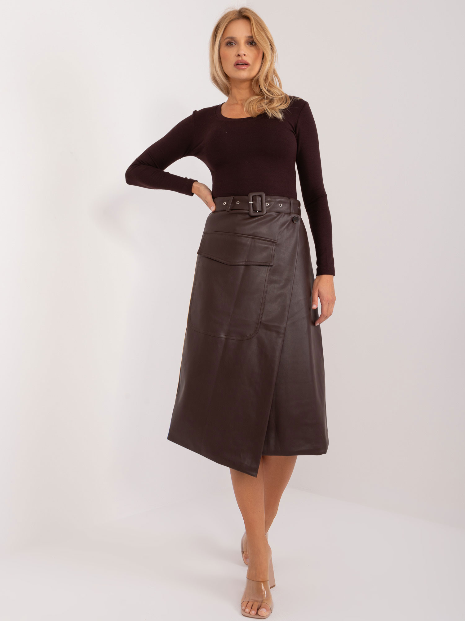 Skirt-EM-SD-B9326.64-dark brown