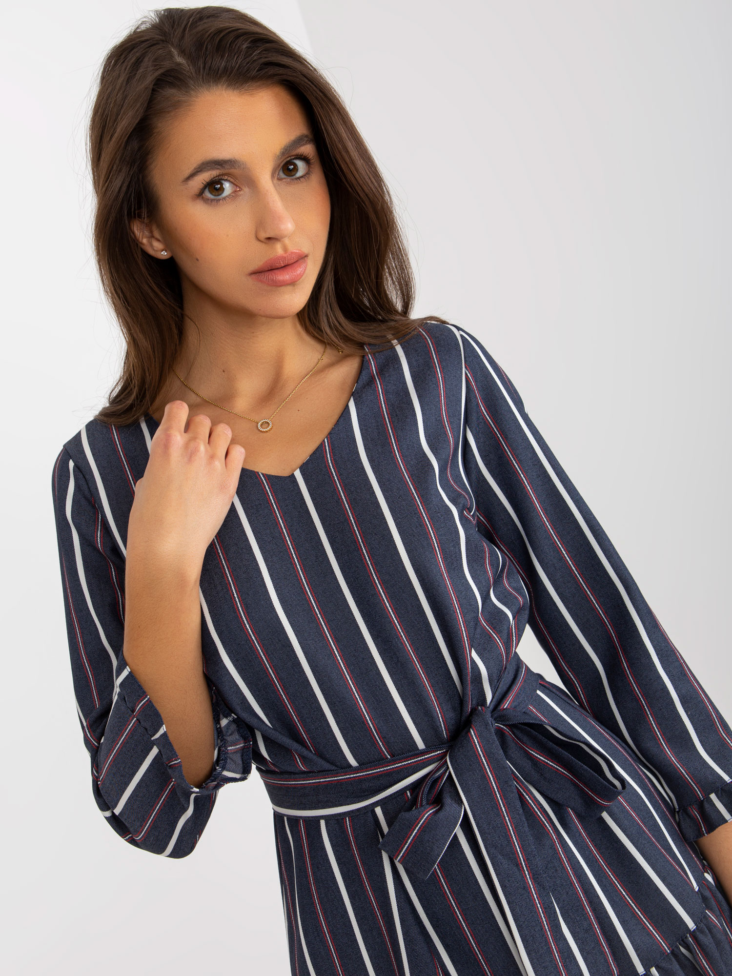 Dress-LK-SK-507973.58P-navy blue