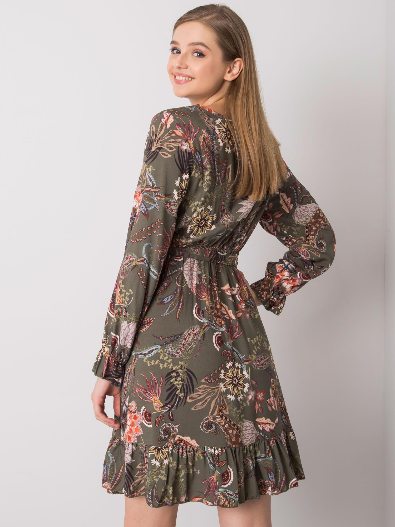 Dress-TW-SK-BI-H2515.38X-khaki