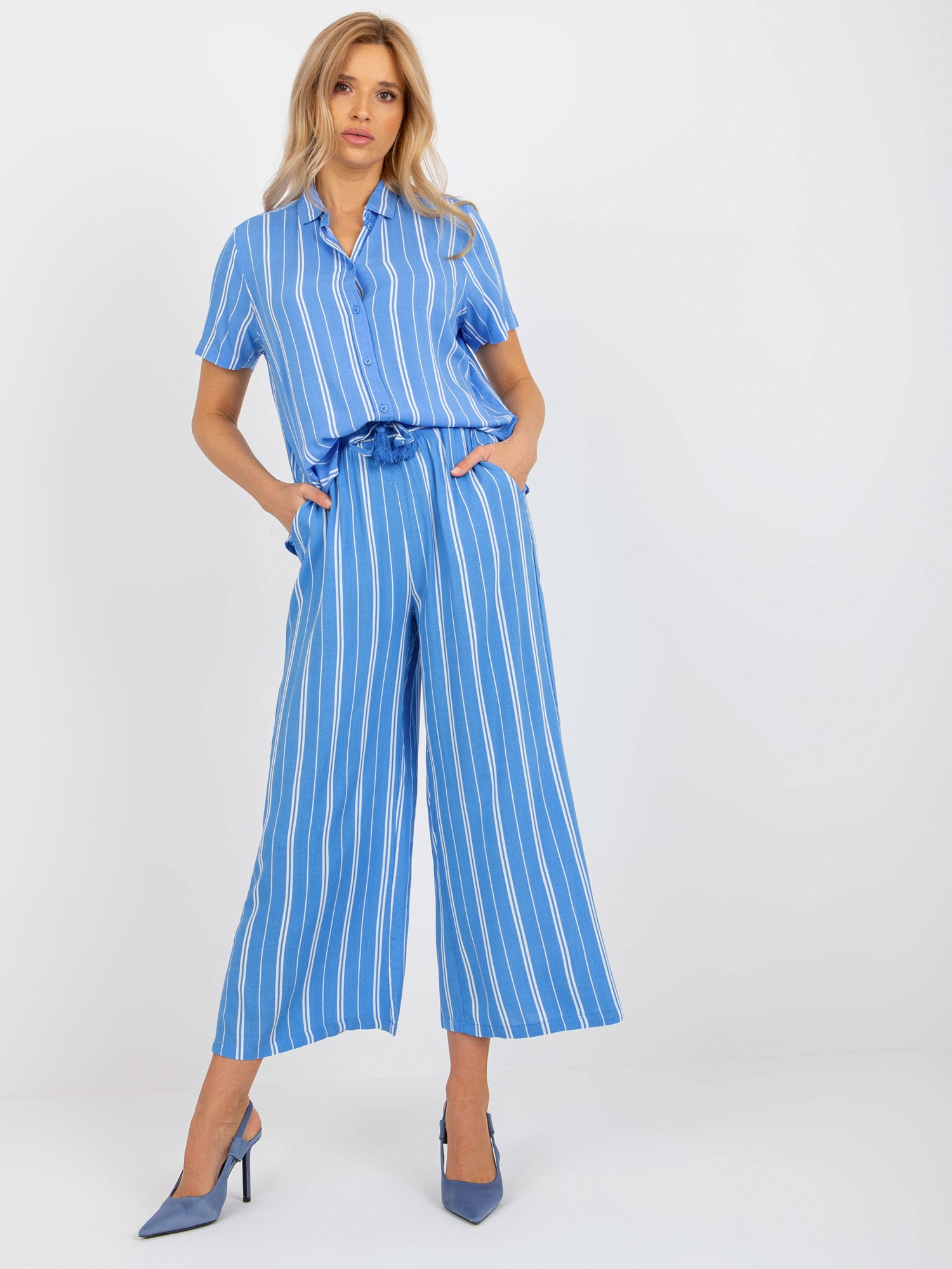 Blouse-D73771M11063A-blue