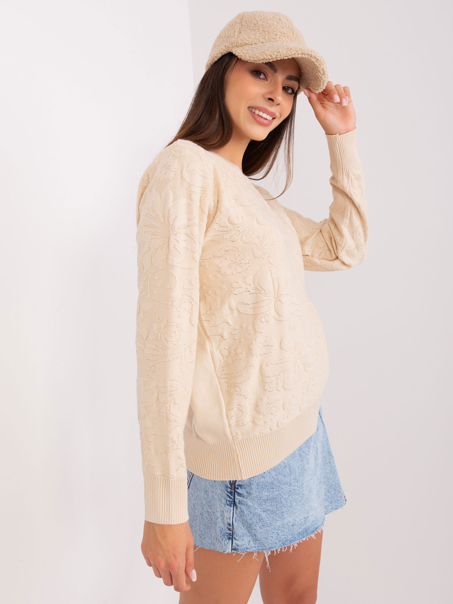 Sweater-AT-SW-2231A.00P-light beige