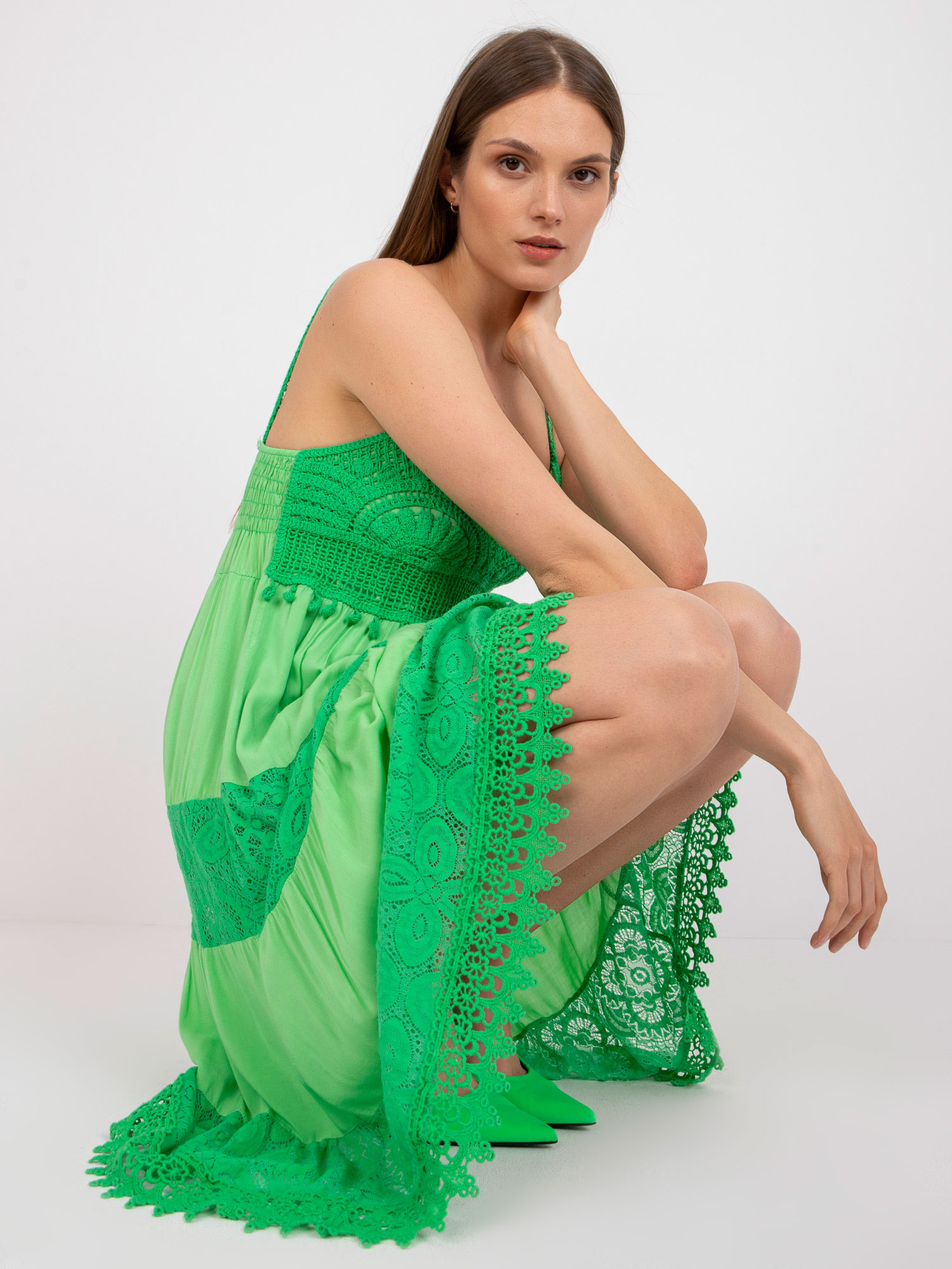 Dress-TW-SK-BI-82345.19P-green
