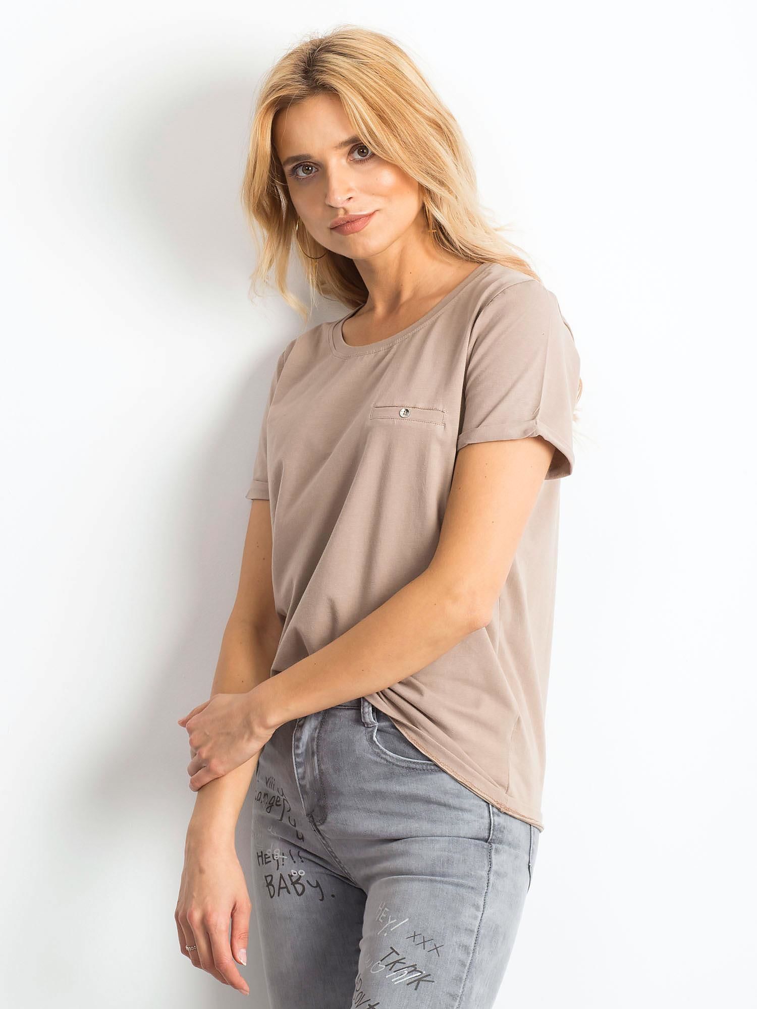 T-shirt-RV-TS-4838.09P-dark beige