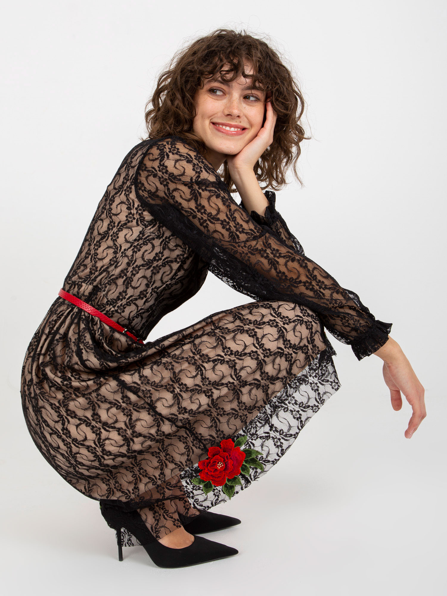 Dress-LK-SK-507018.60P-black