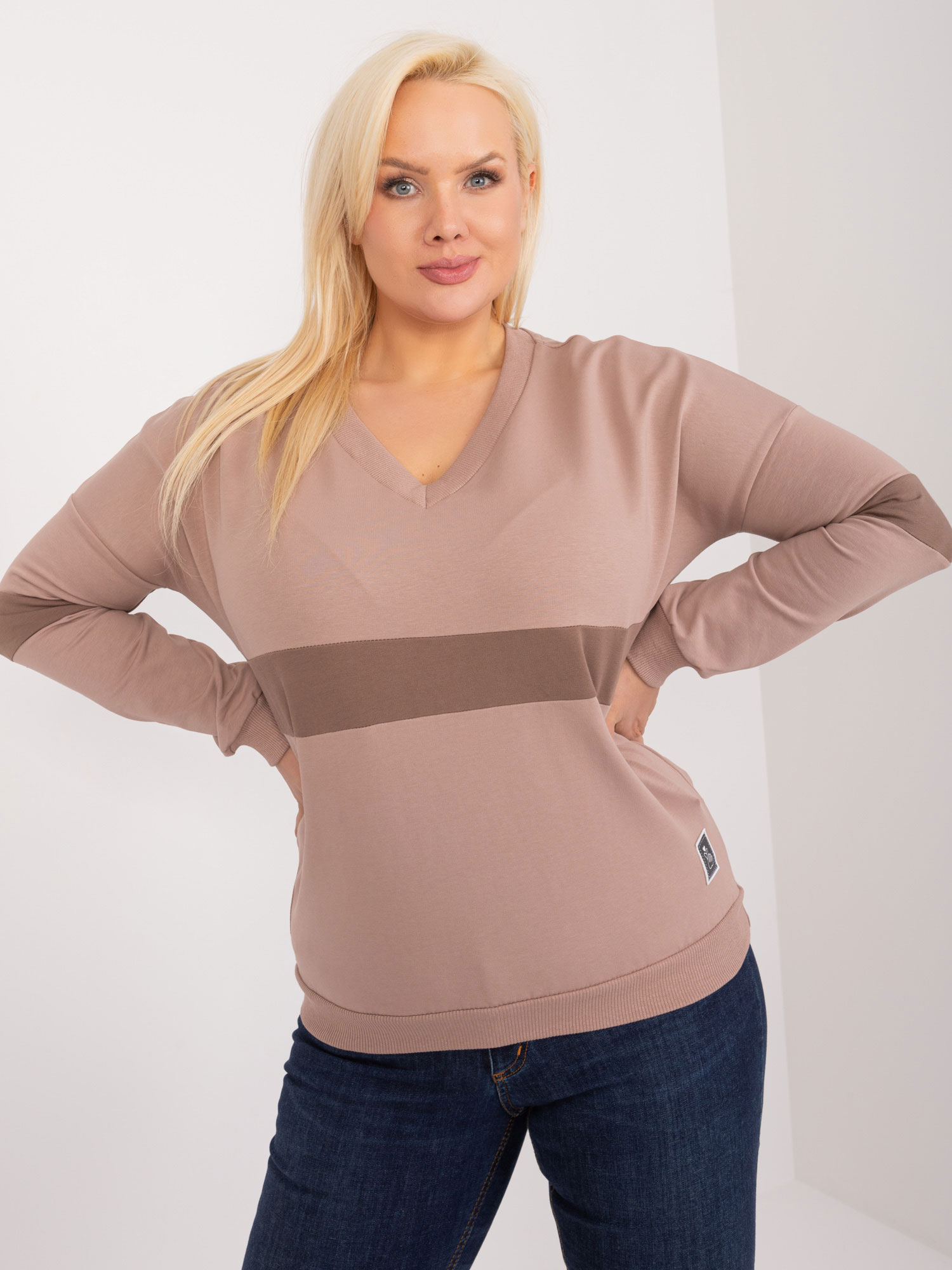 Blouse-RV-BZ-9114.33X-dark beige