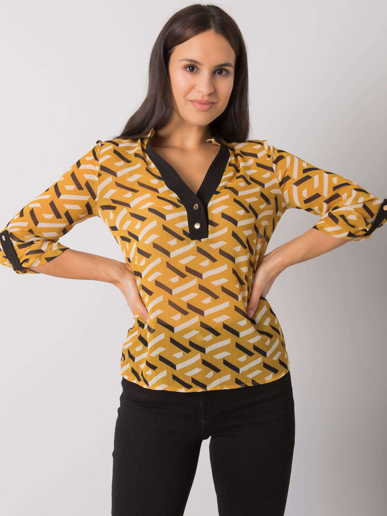 Blouse-LC-BZ-22K-2009.30P-black-yellow
