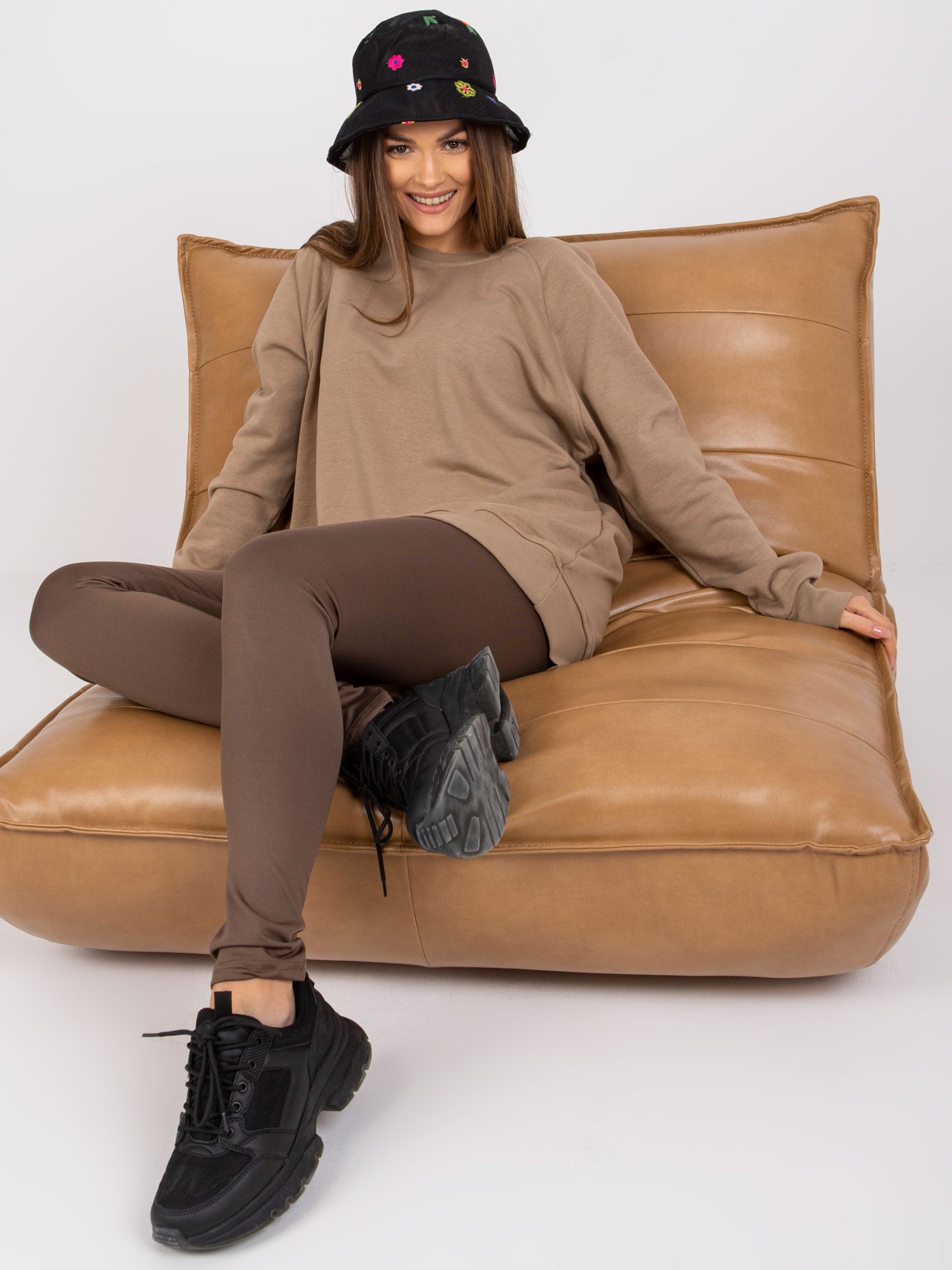 Sweatshirt-EM-BL-U623.63P-dark beige