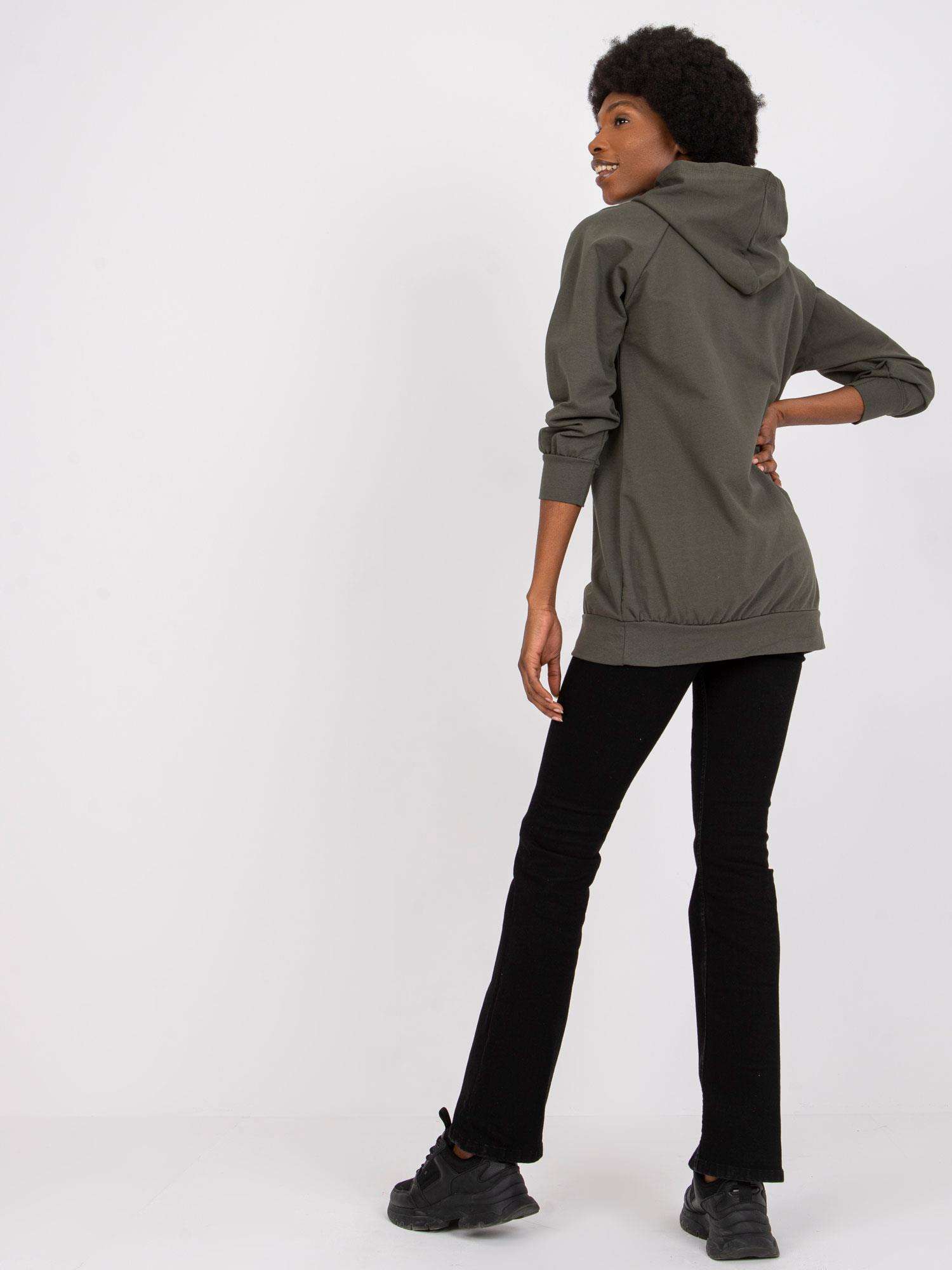 Sweatshirt-DHJ-BL-15658.35-dark khaki