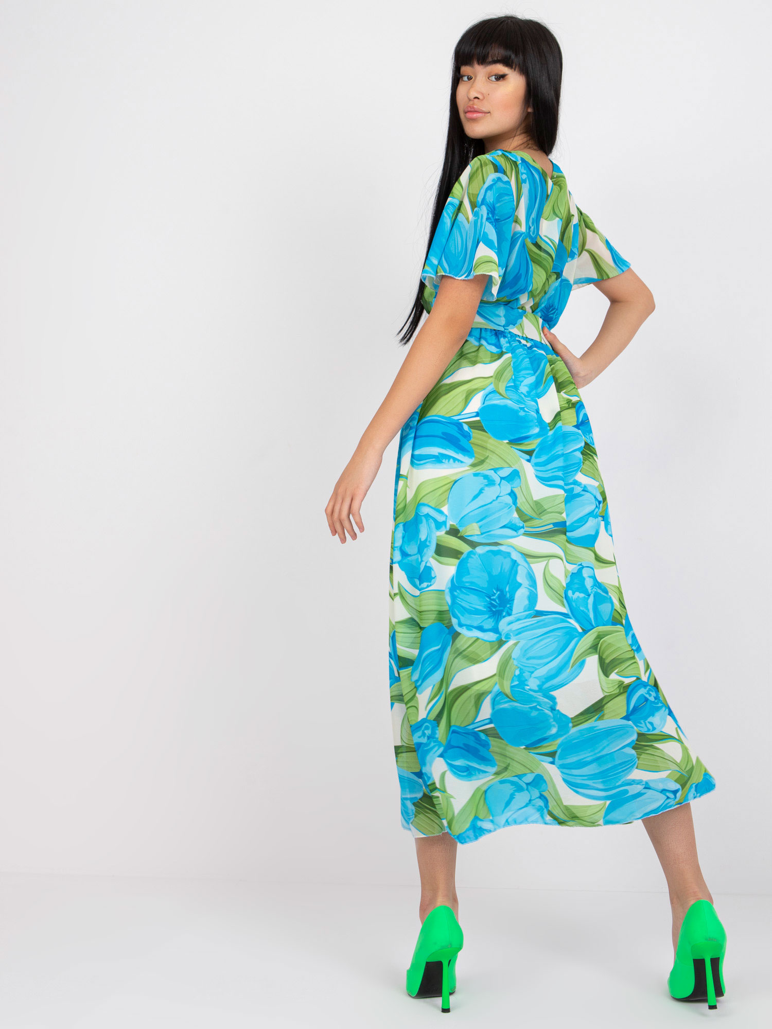 Dress-DHJ-SK-15967.54P-Blue