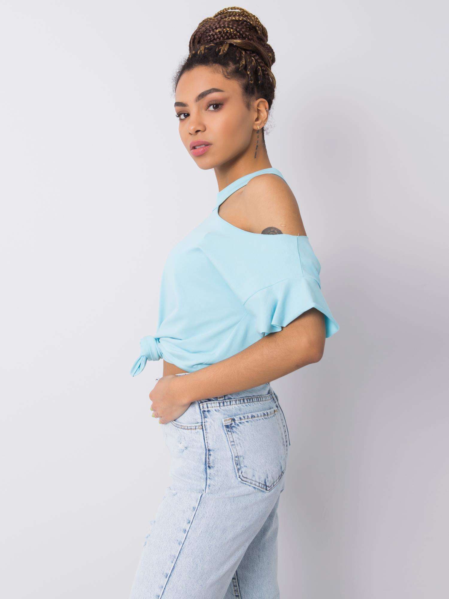 Blouse-FA-BZ-6946.93P-light blue