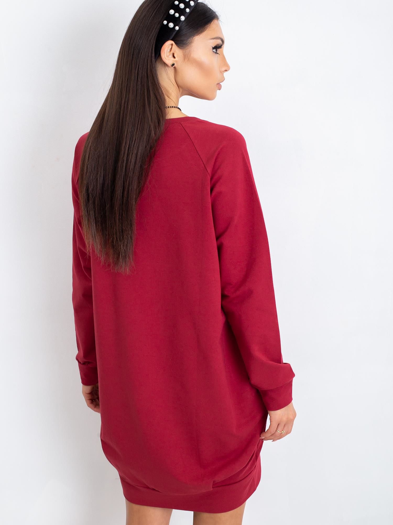 Dress-RV-TU-5184.93P-burgundy