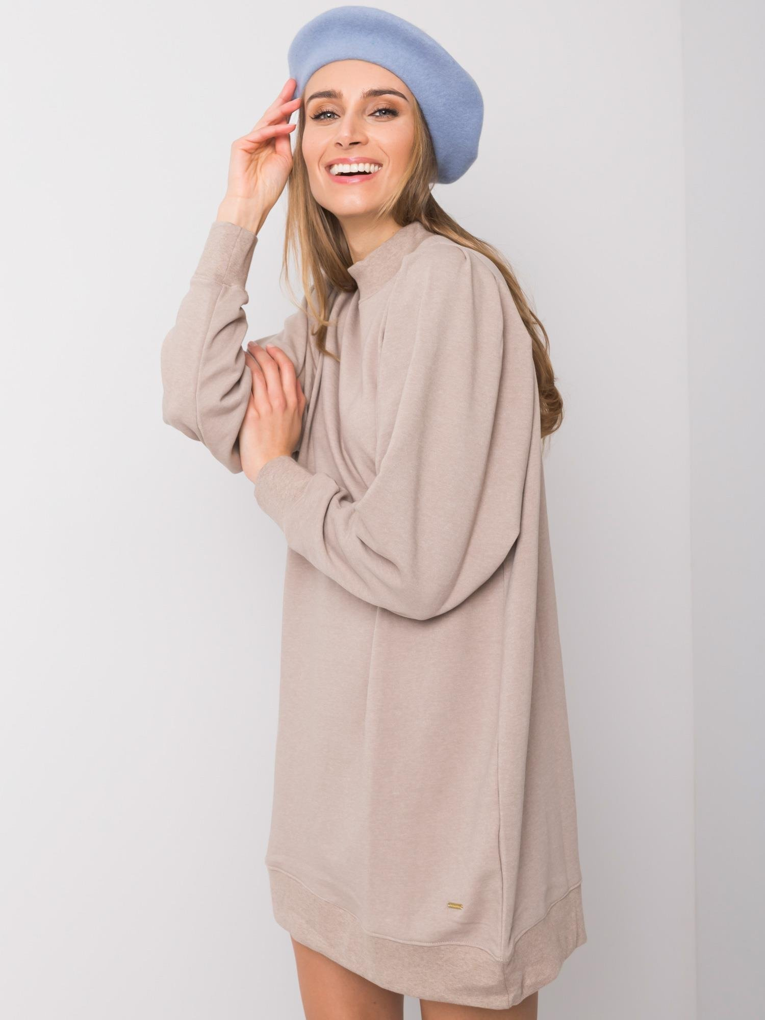 Dress-TW-SK-G-084.63-beige