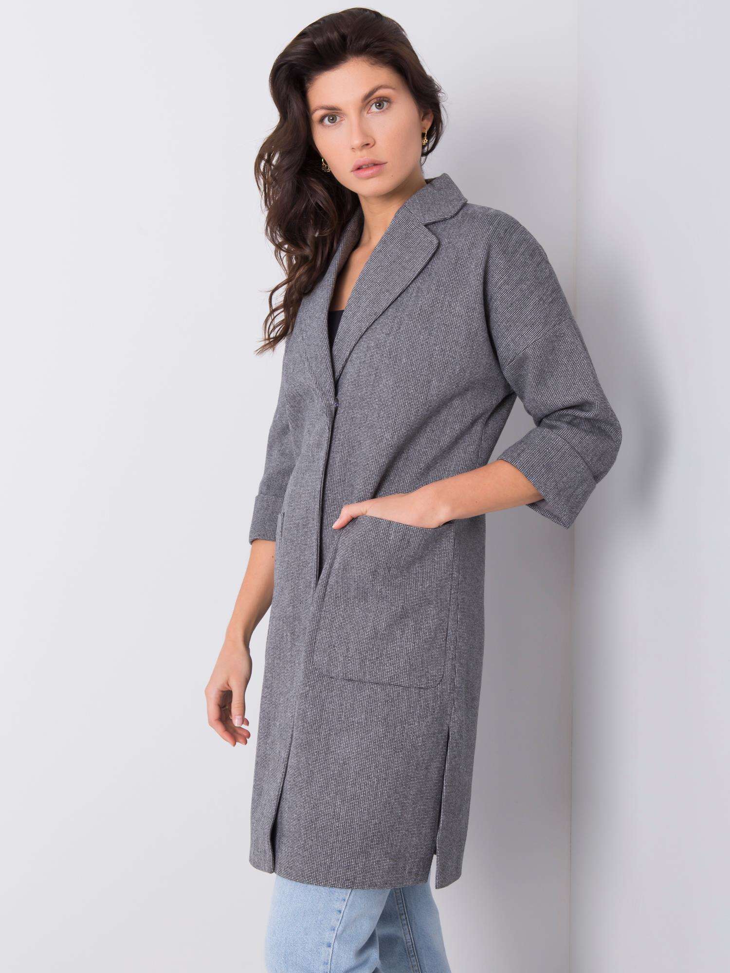 Coat RL-PL-2718.29P-dark grey