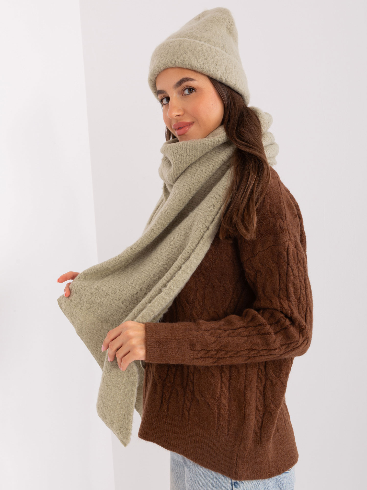 Pistachio-D90012Y72028D-Pistachio Scarf