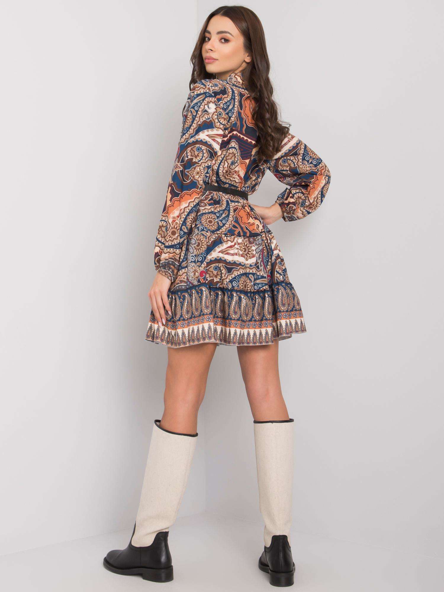 Dress-DHJ-SK-15053.61-dark blue