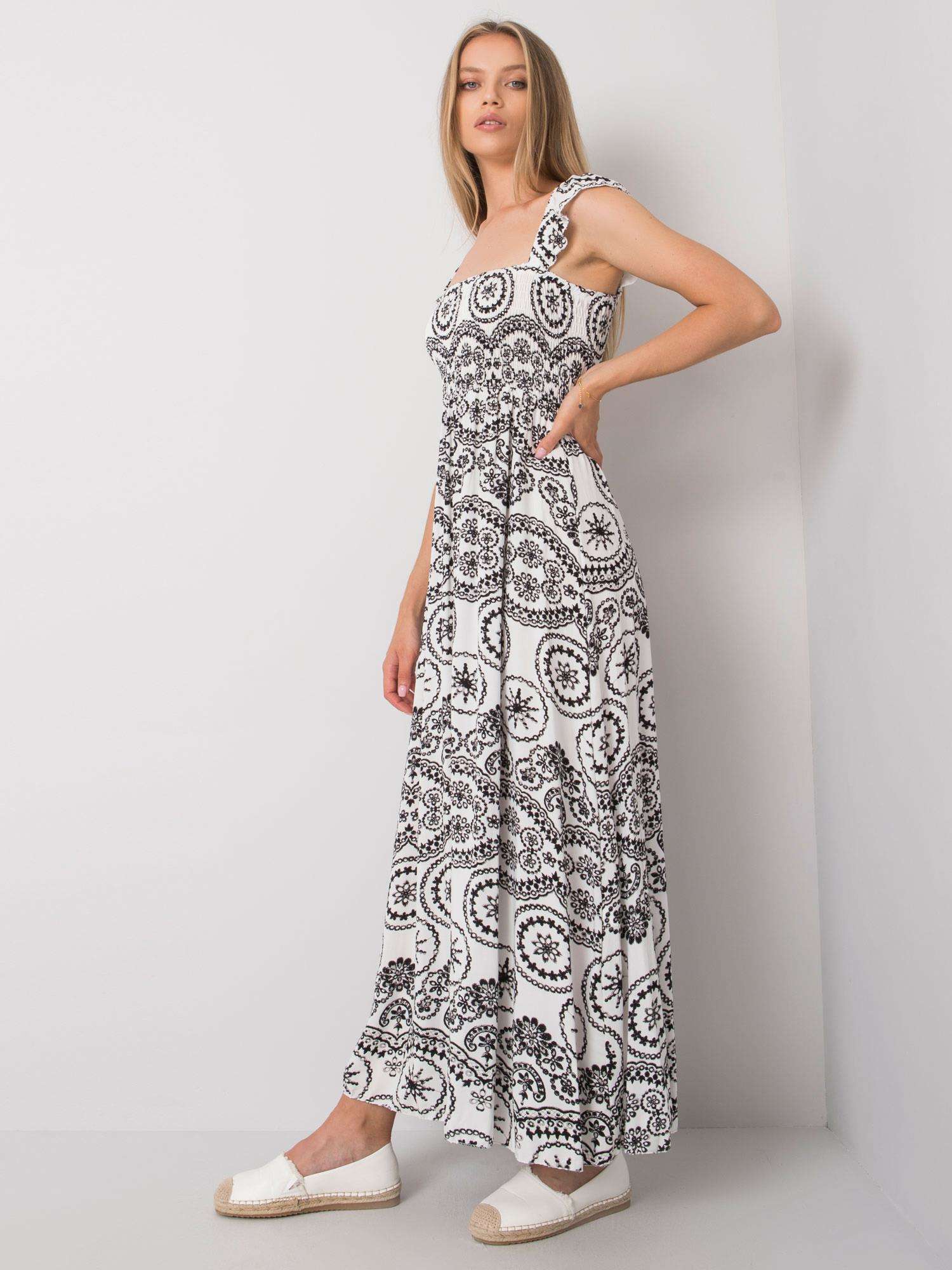 Dress-DHJ-SK-13572.09P-white-black