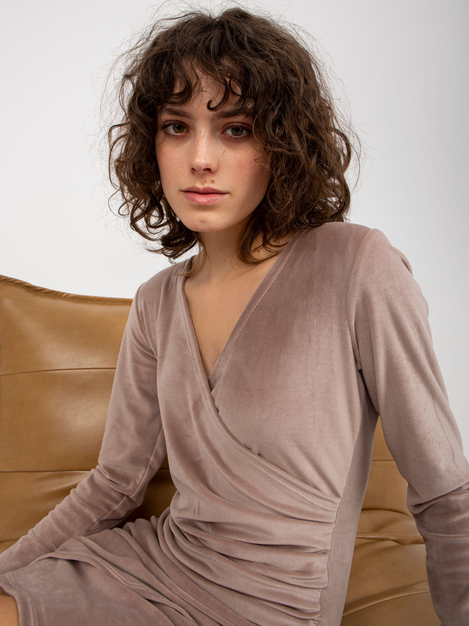 Dress-RP-SK-8209.81P-dark beige