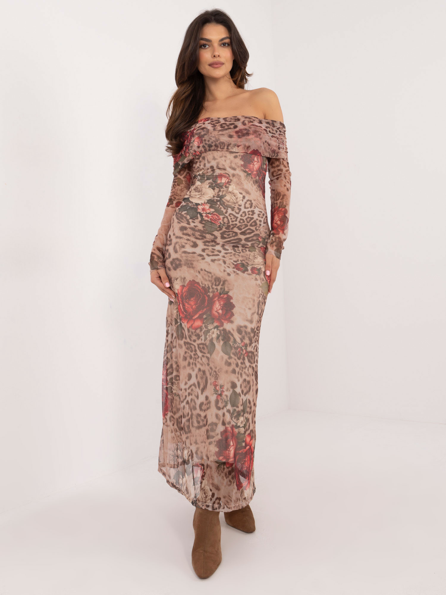 Dress-DHJ-SK-18702-1.13P-beige