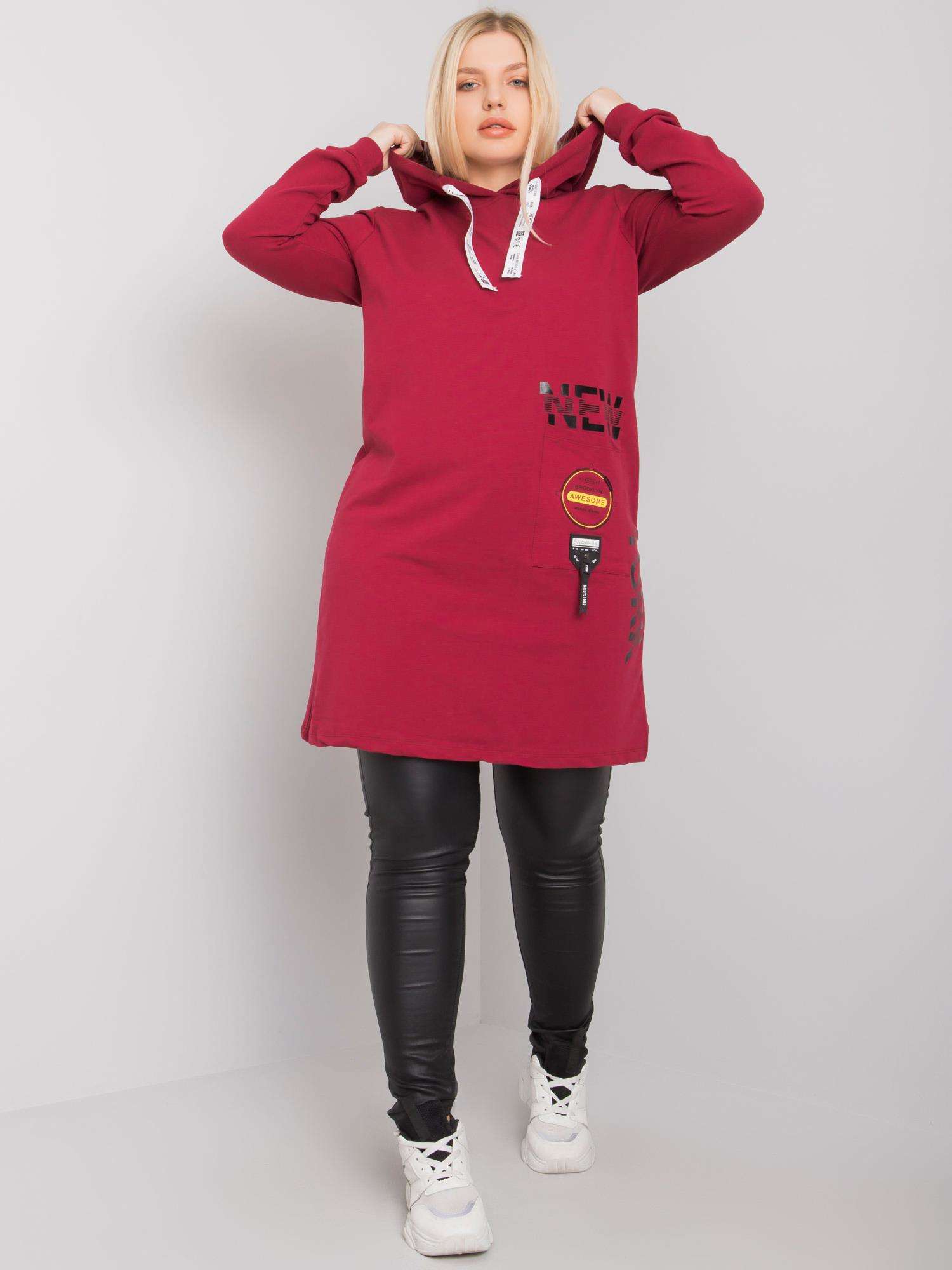 Tunic-RV-TU-7221.80P-burgundy