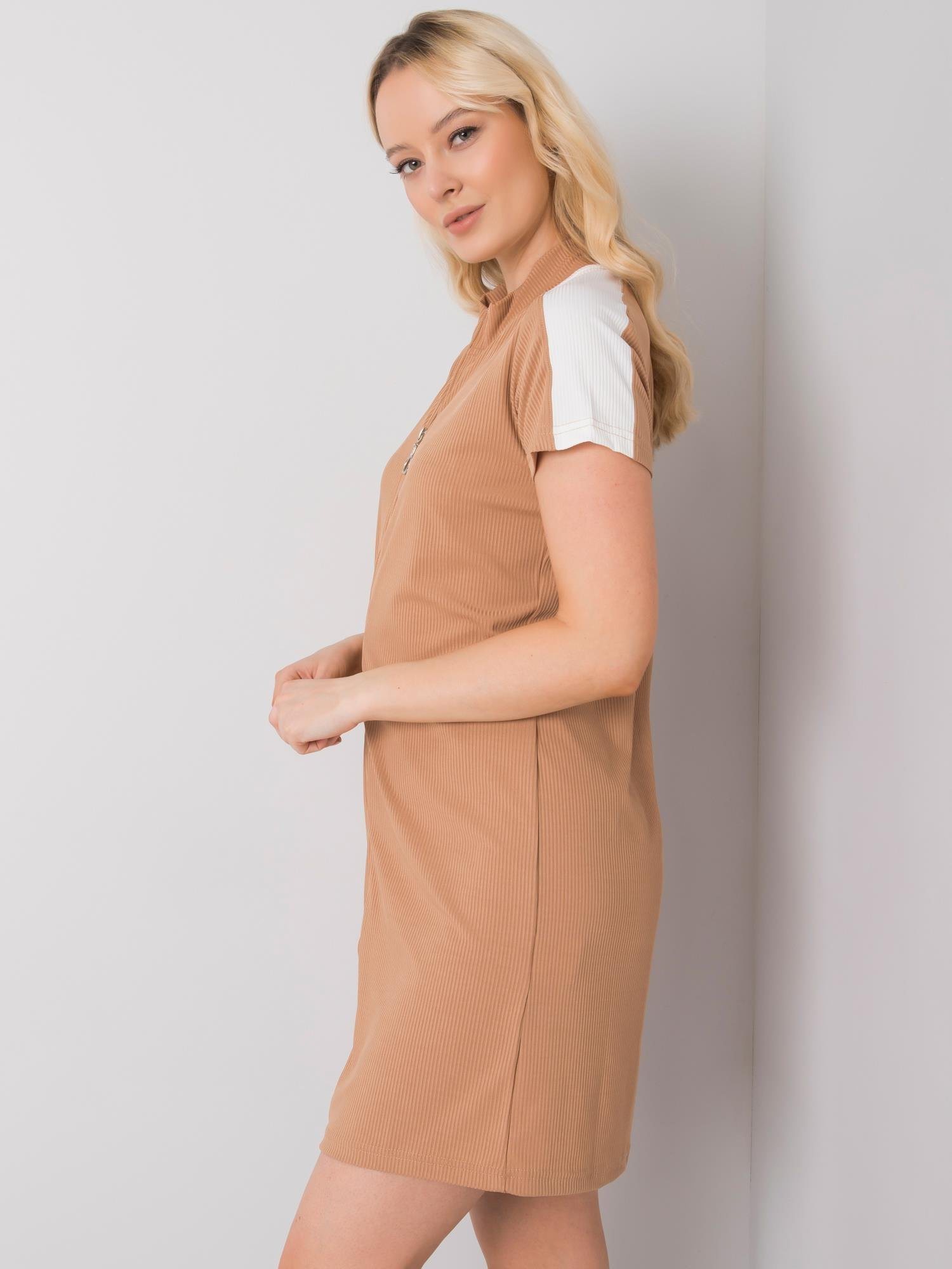 Dress-HG-SK-5446.21-camel