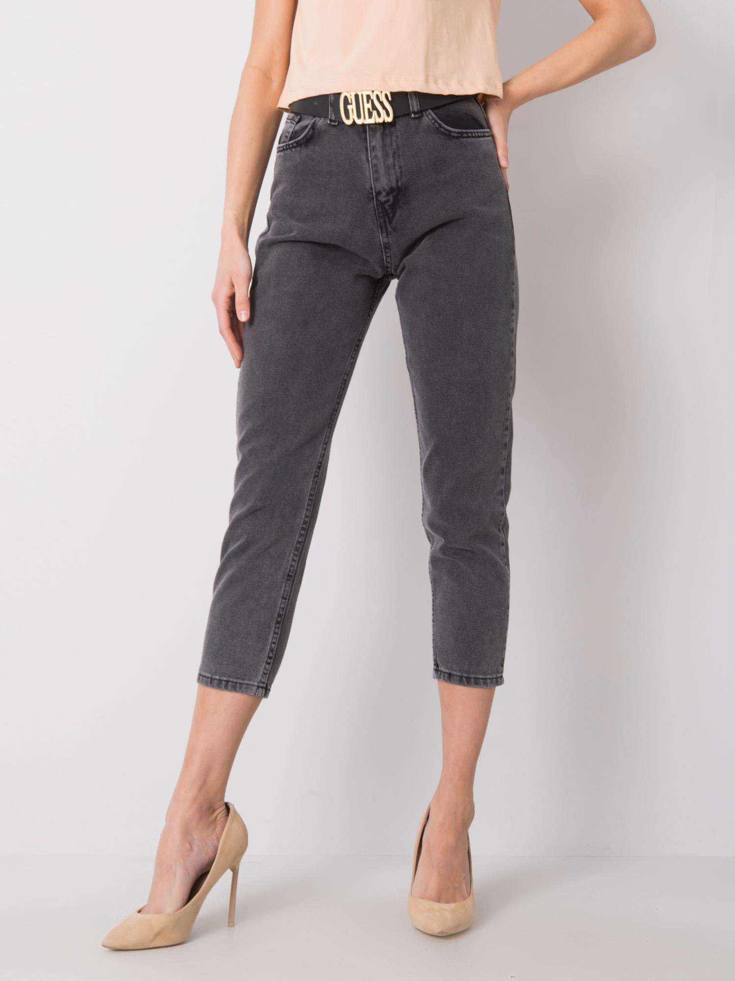 Jeans trousers-320-SP-2764.08P-dark grey