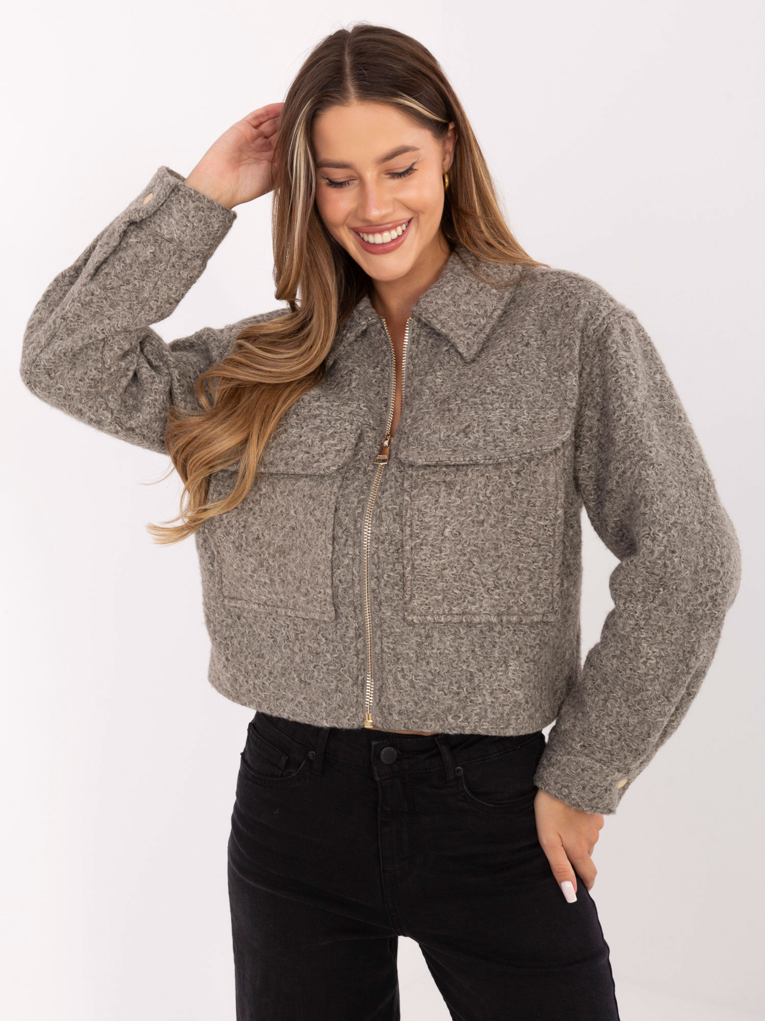 Jacket-D46015XB43434A2-grey