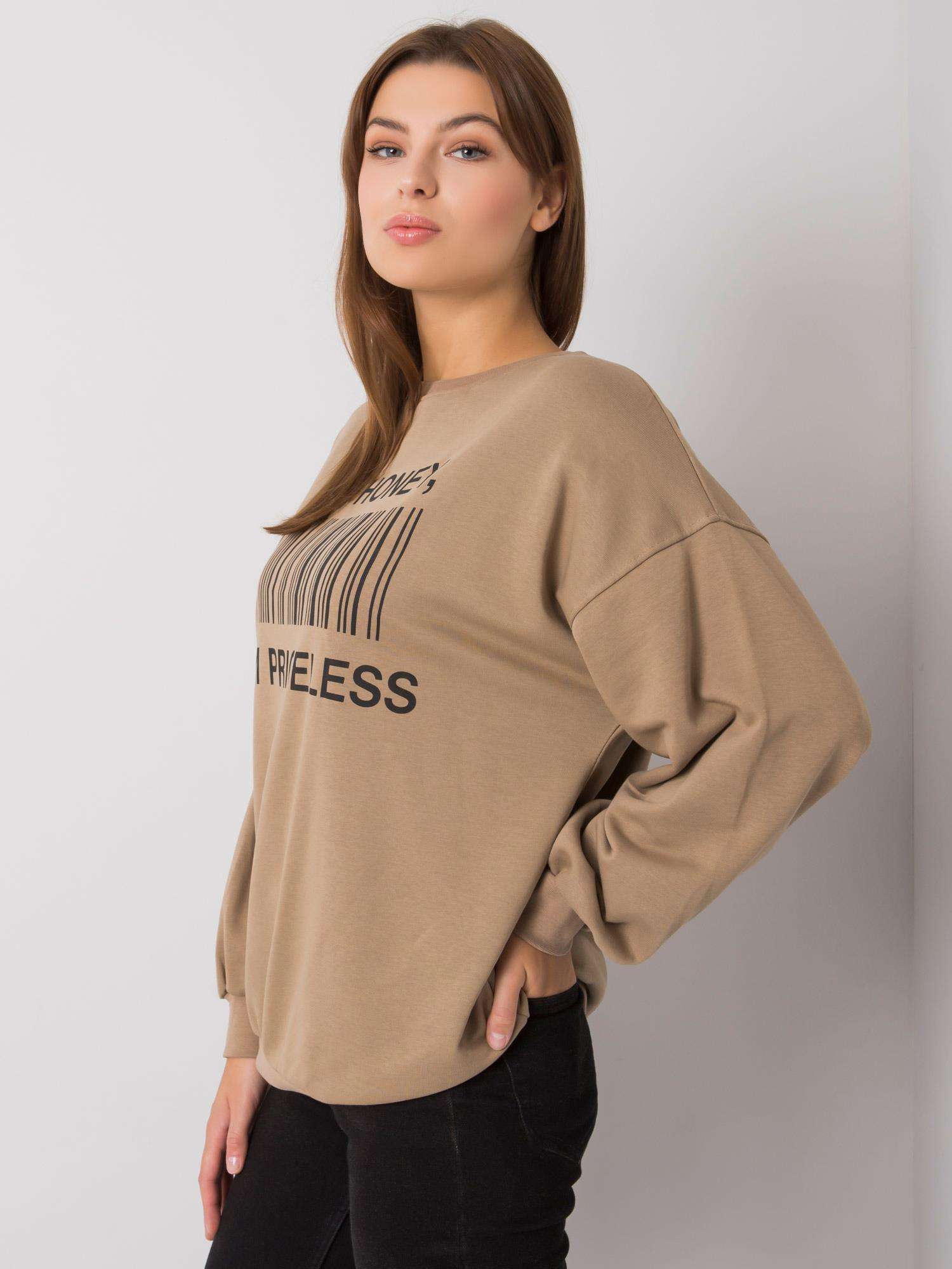 Sweatshirt-EM-BL-536/1U.84P-dark beige