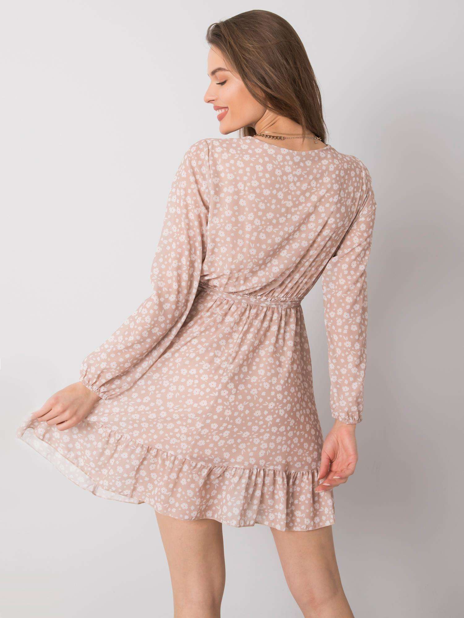 Dress-TW-SK-BI-26329.20-beige