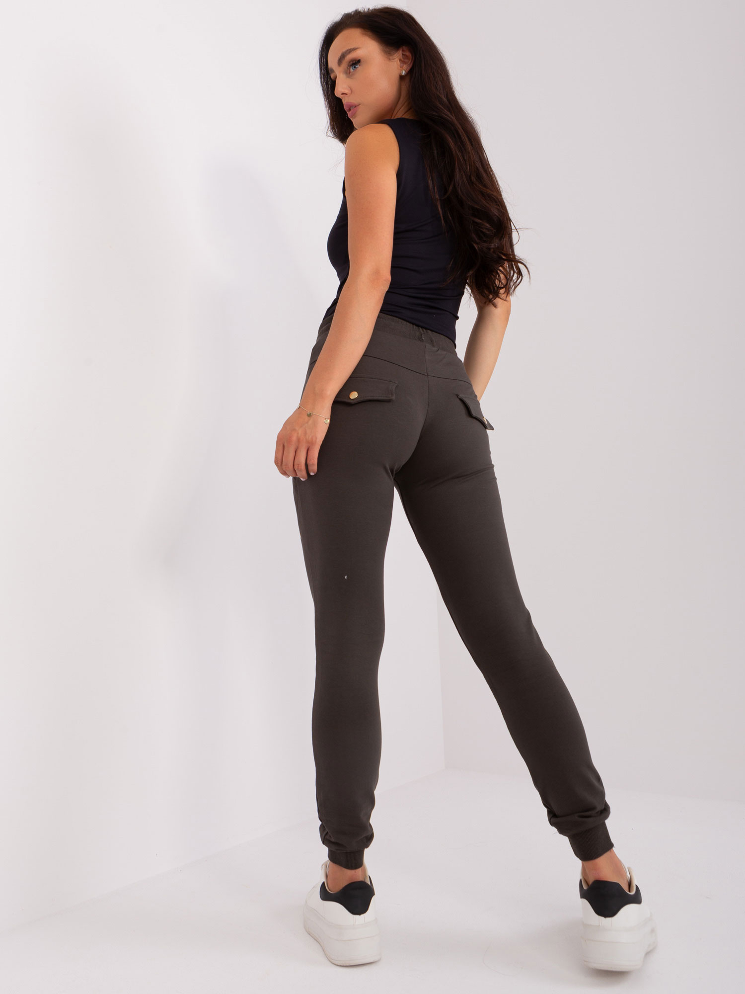 Sweatpants-RV-DR-8544.14P-dark khaki