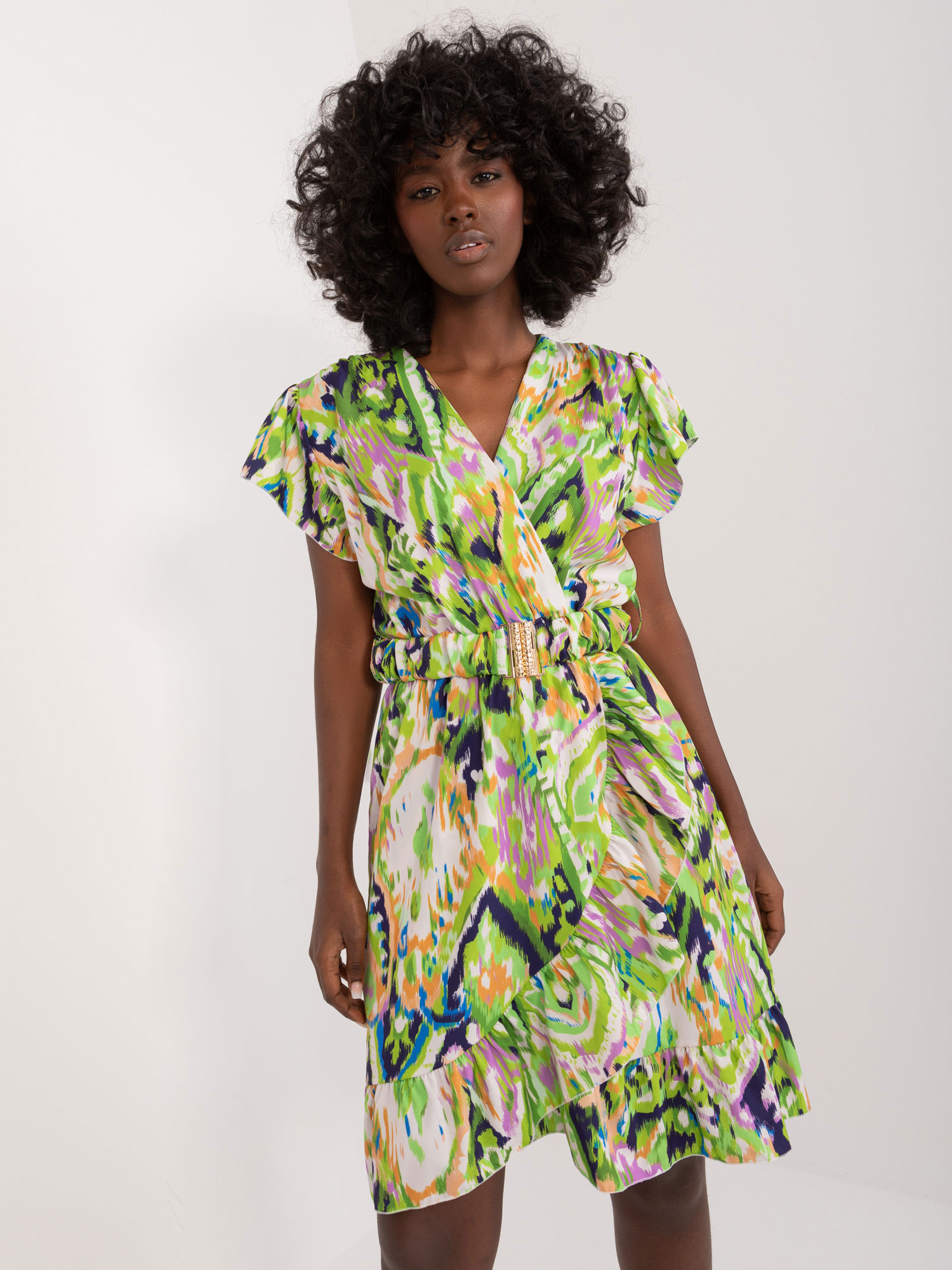 Dress-DHJ-SK-17259-1.81-Light Green