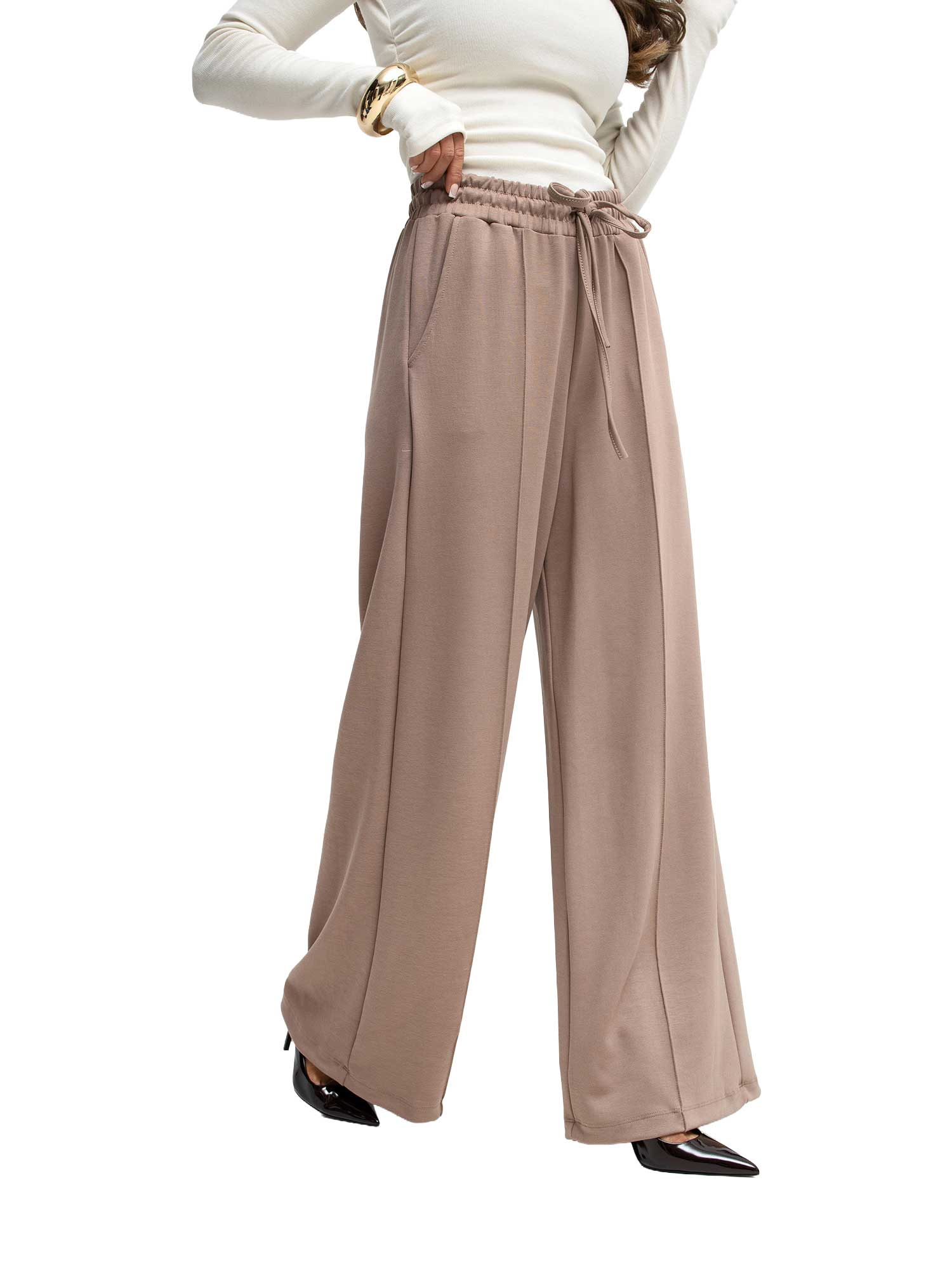 Sweatpants-RV-DR-A1061.80-dark beige