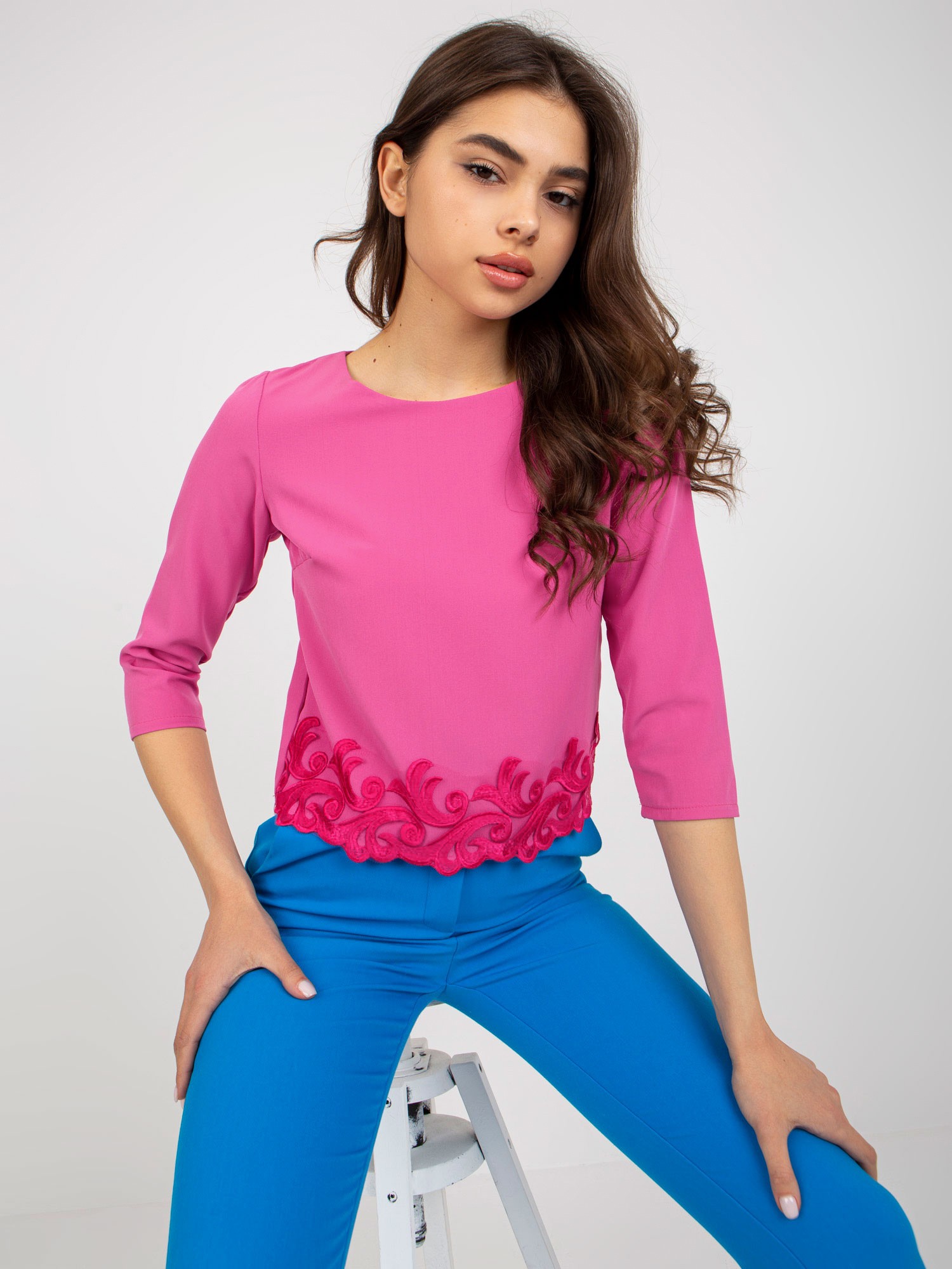 Blouse-LK-BZ-505970.33P-dark pink