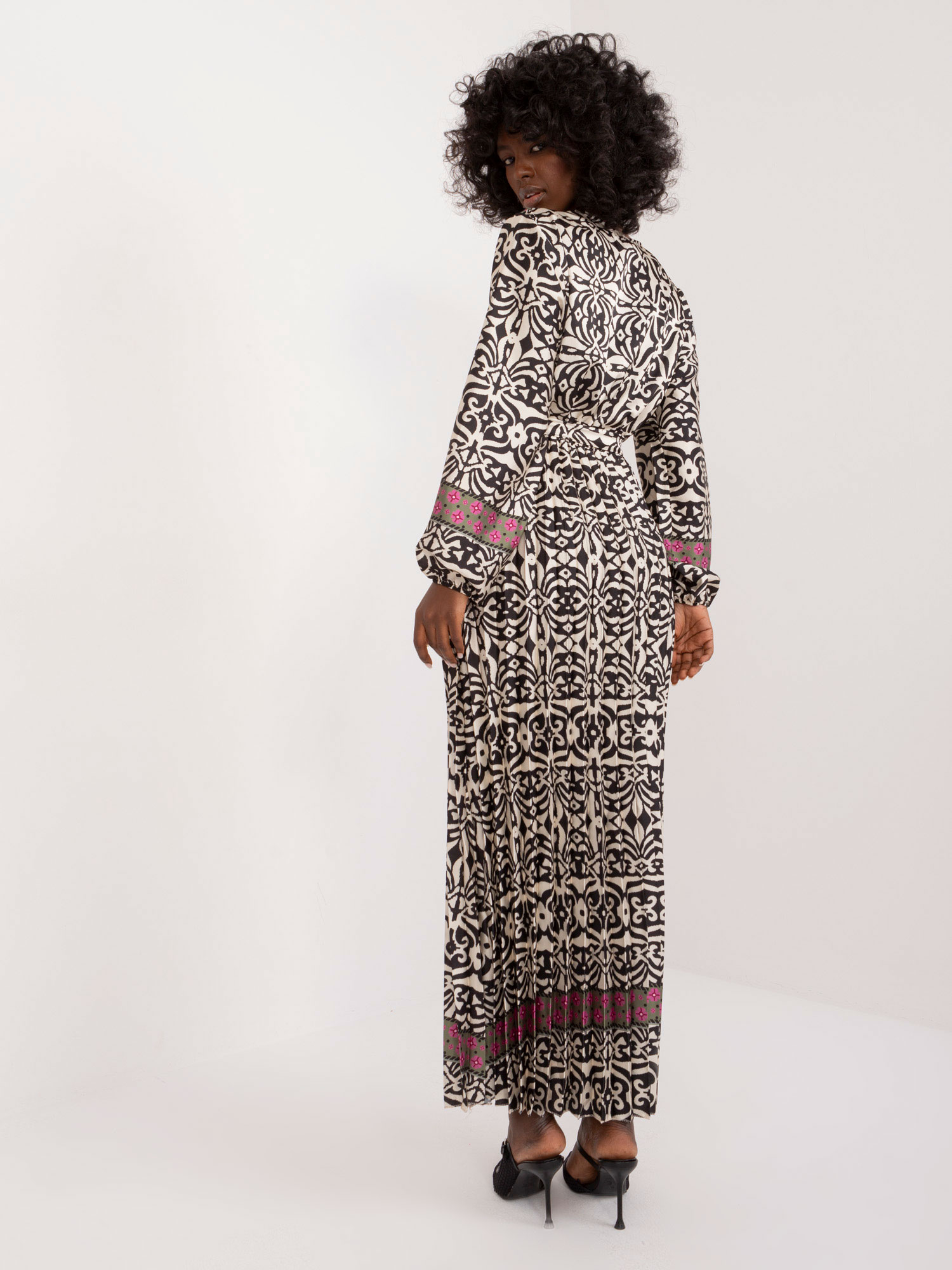 Dress-DHJ-SK-16656.13X-black-beige