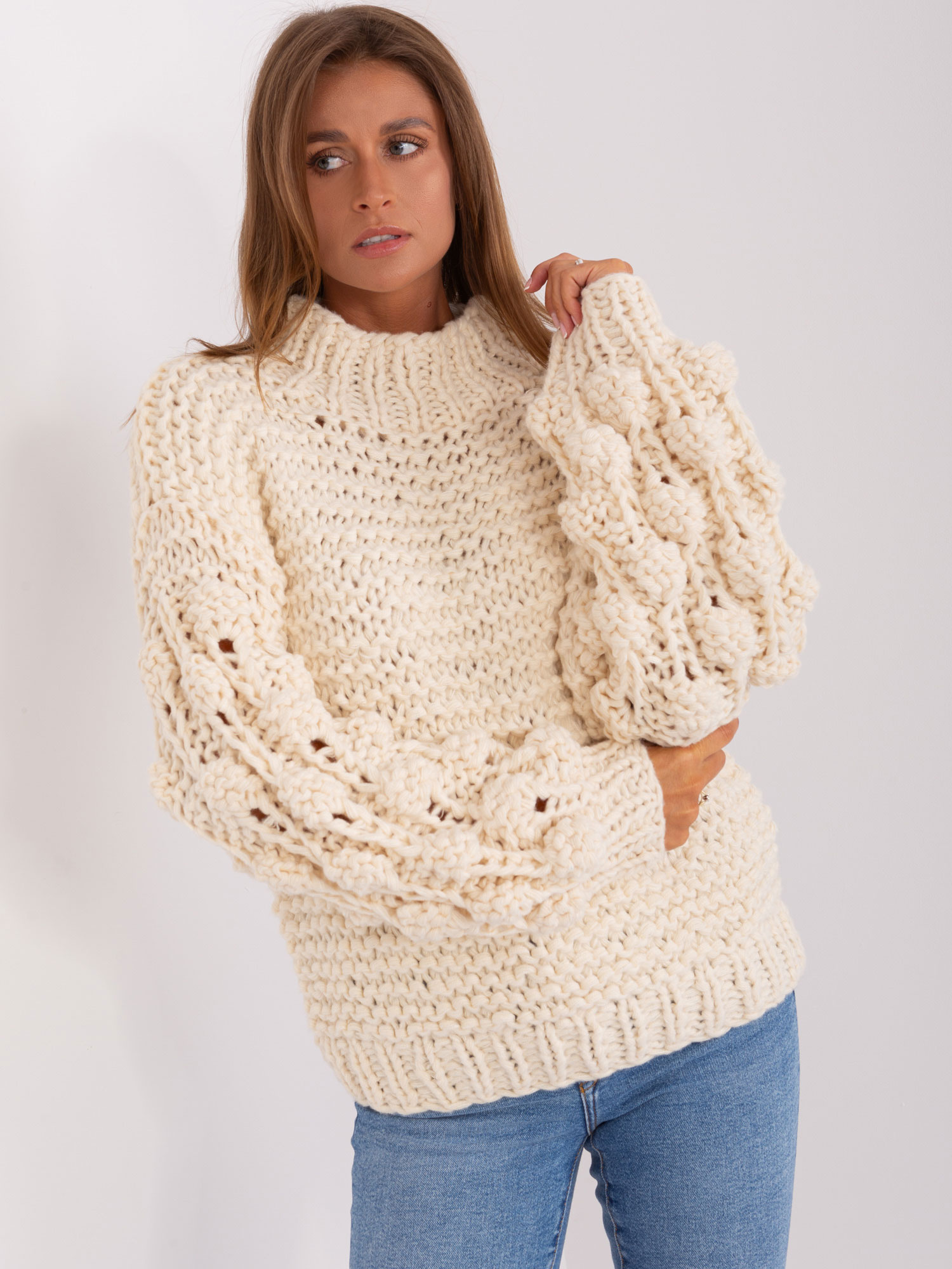 Sweater-AT-SW-2382.97P-light beige