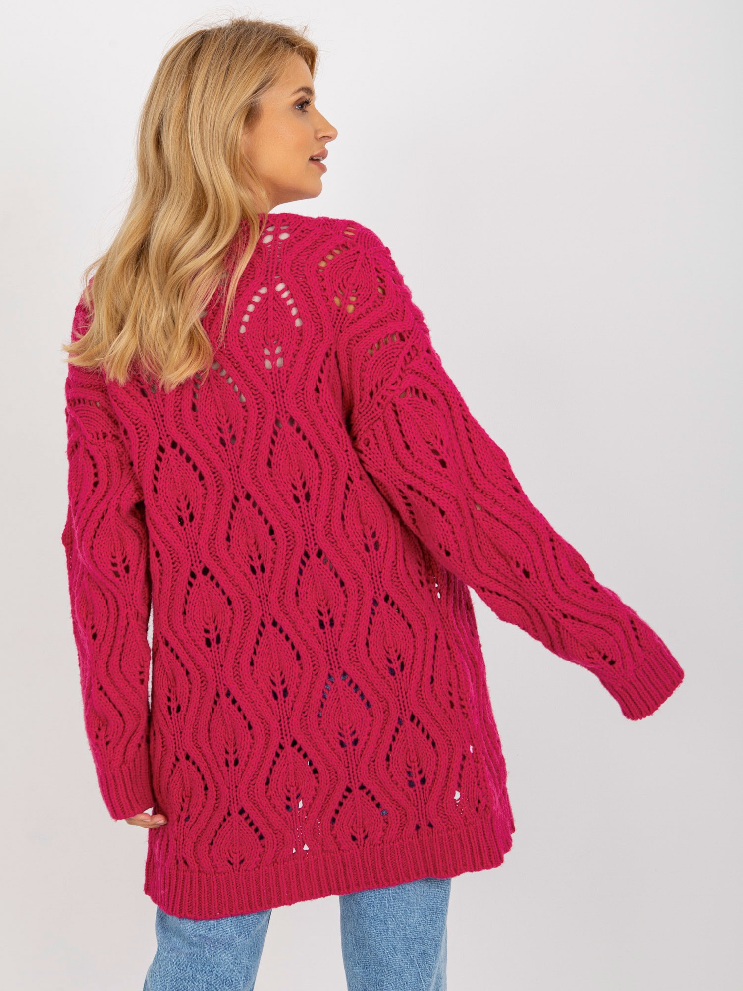 Cardigan-BA-SW-3021.00P-Fuchsia