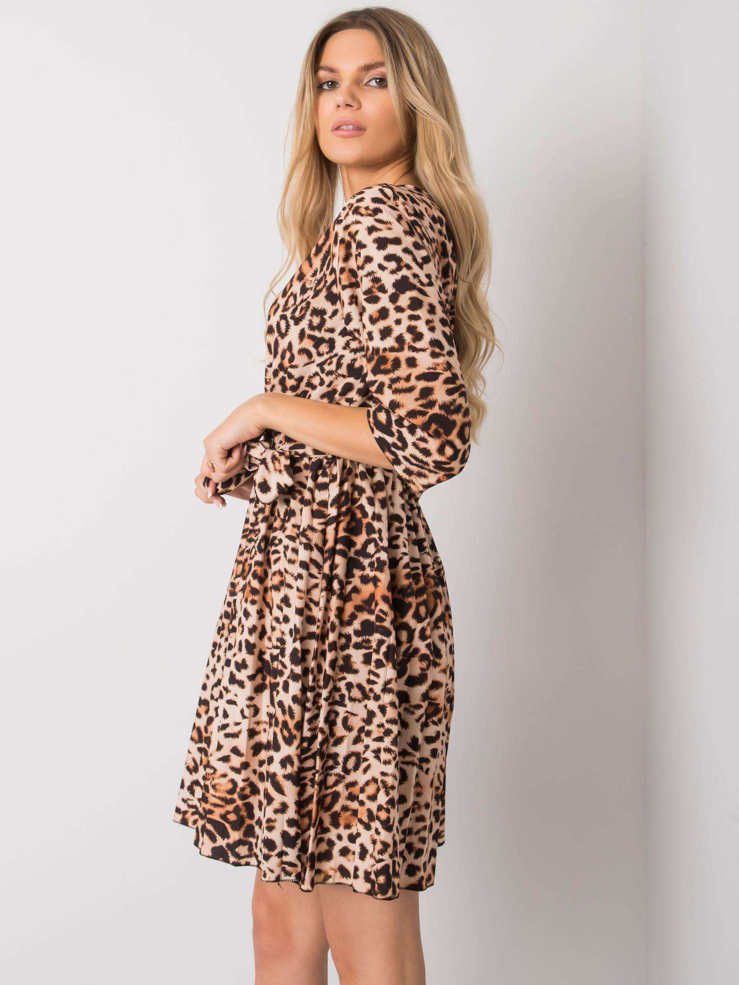 Dress-DHJ-SK-11092A.75P-black-beige