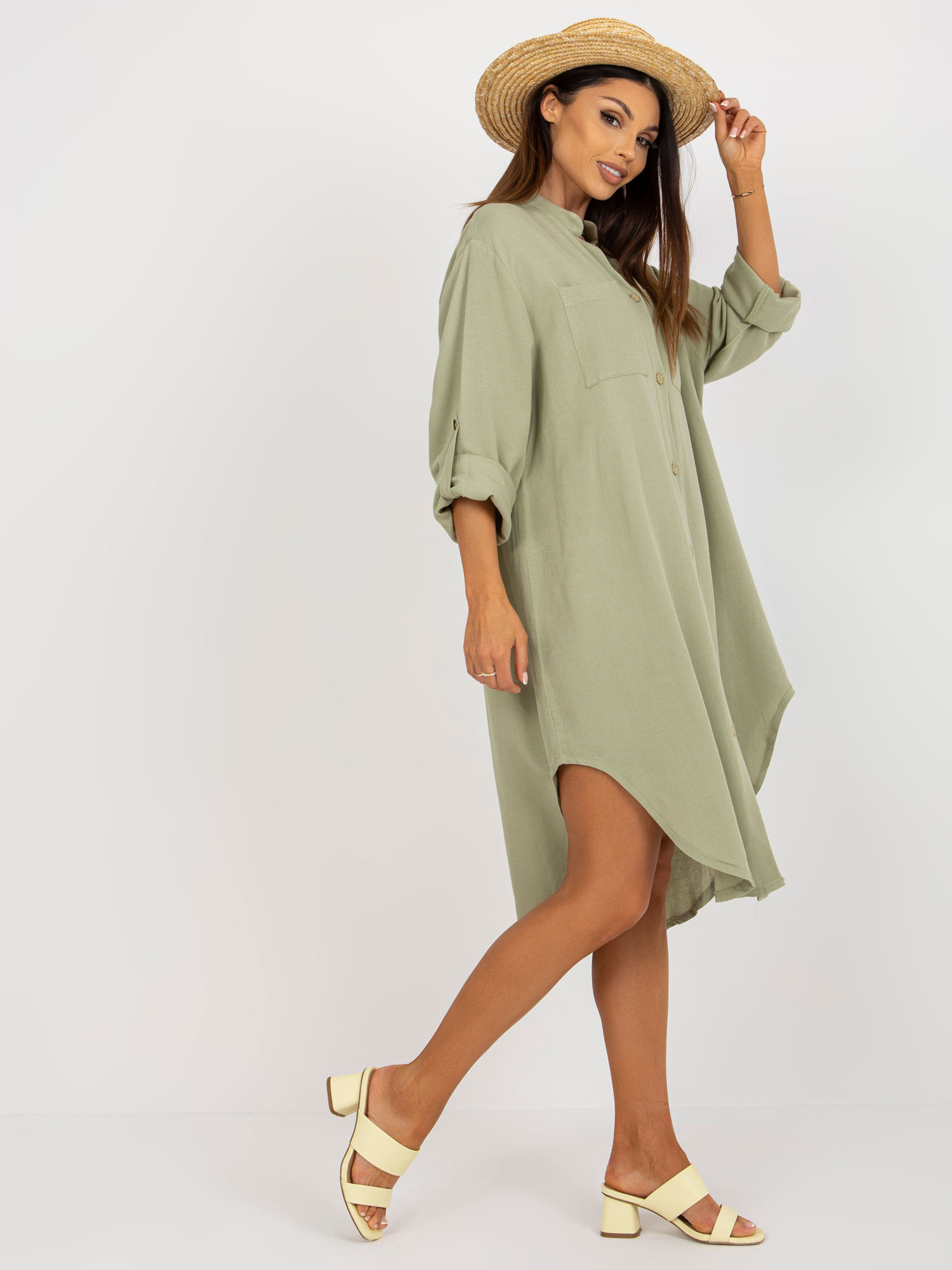 Dress-TW-SK-BE-199D.85P-pistachio