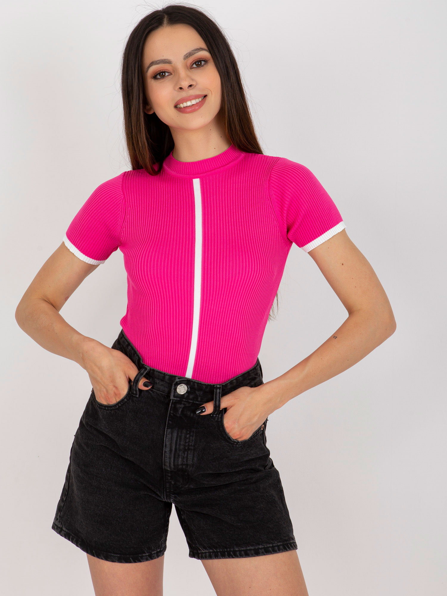 Blouse-BA-BZ-1456.72P-dark pink