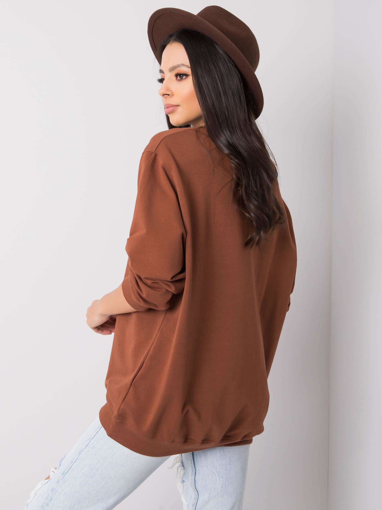 Sweatshirt-RV-BL-5185.81P-dark brown