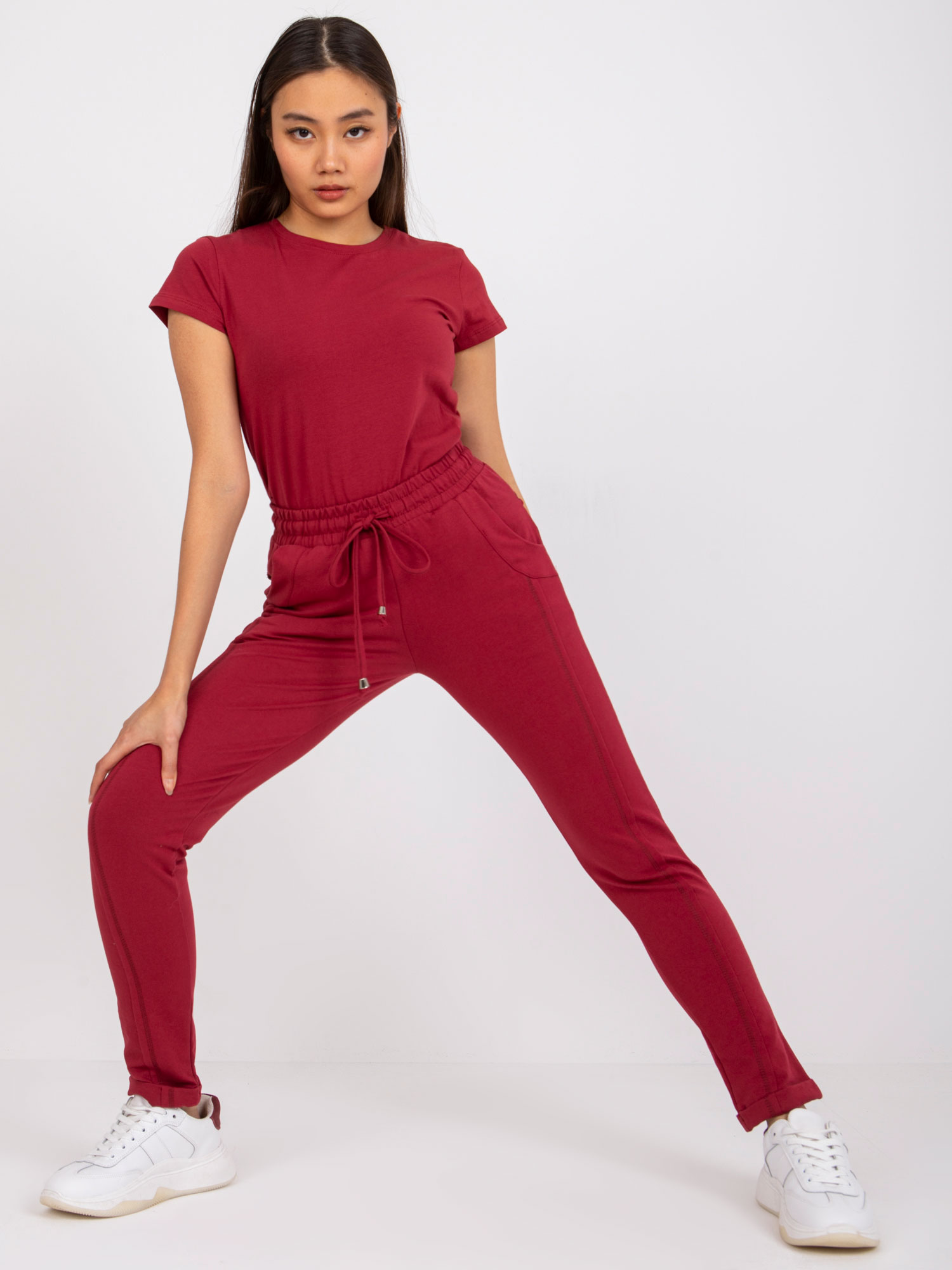 Sweatpants-RV-DR-3589.06X-burgundy