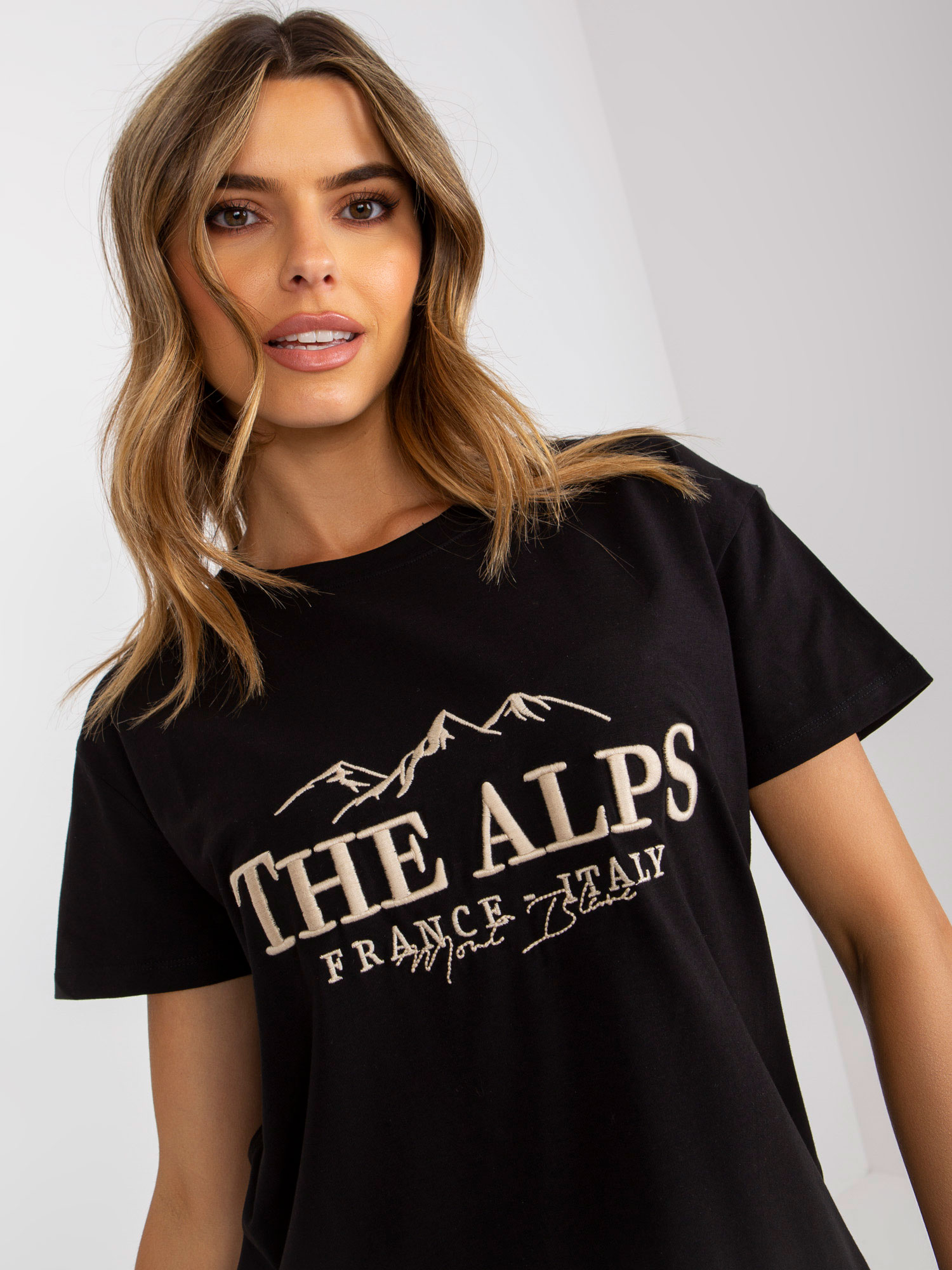 T-shirt-FA-TS-7720.43P-black-beige