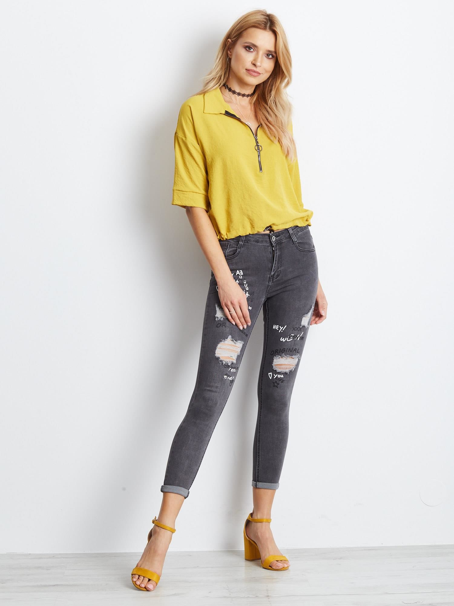 Jeans trousers-JMP-SP-F2437.54P-dark grey