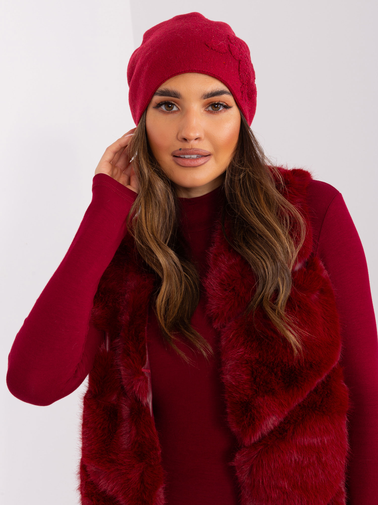 Cap-AT-CZ-23250.36P-burgundy